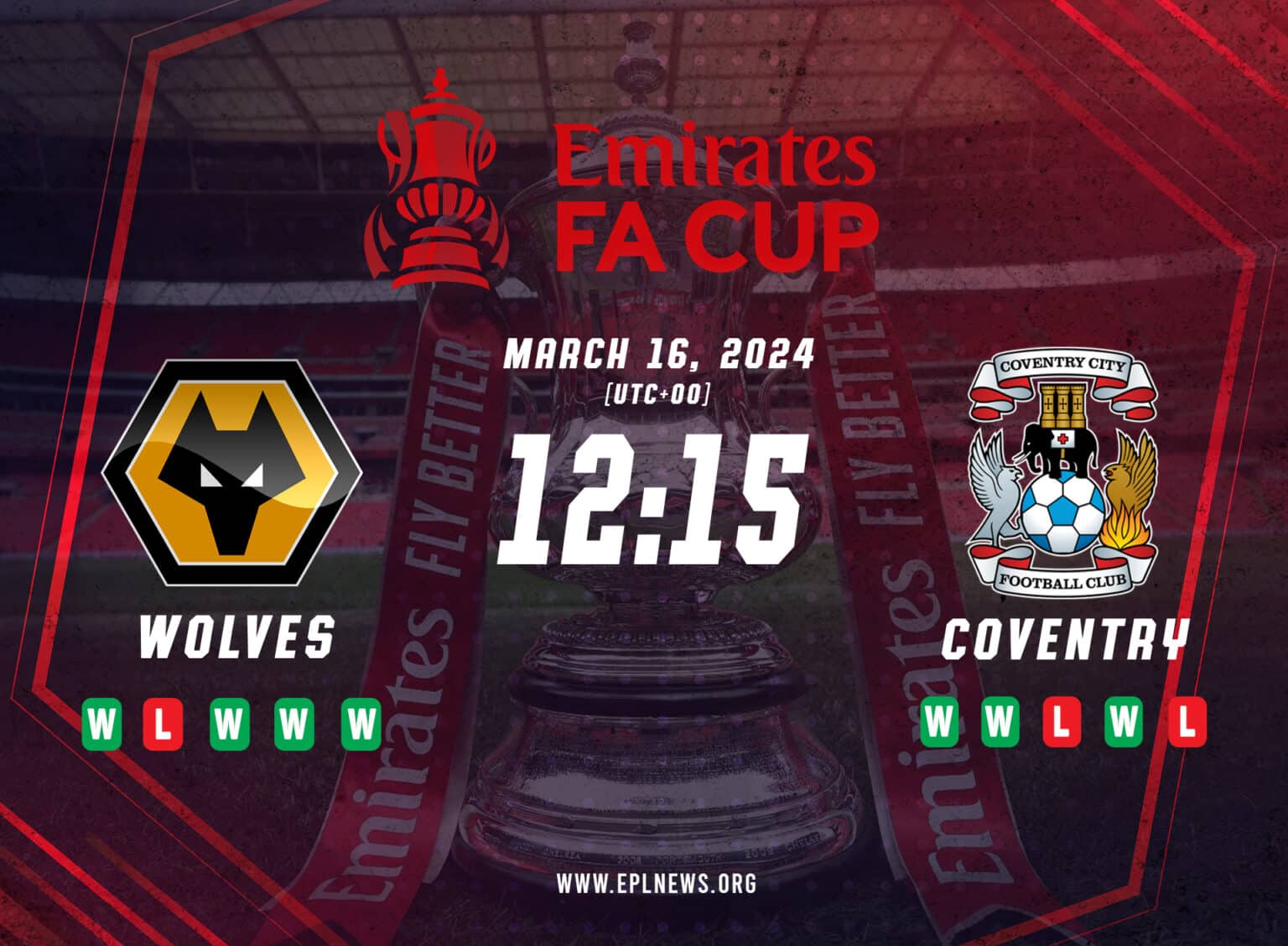 Wolves vs Coventry Pratonton Piala FA