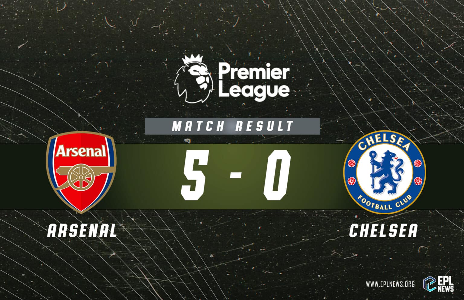 Laporan Arsenal lwn Chelsea