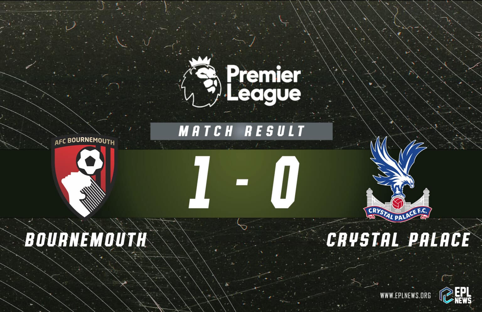 Laporan Bournemouth lwn Crystal Palace 1-0_ Ceri Memastikan Keselamatan Penjaring
