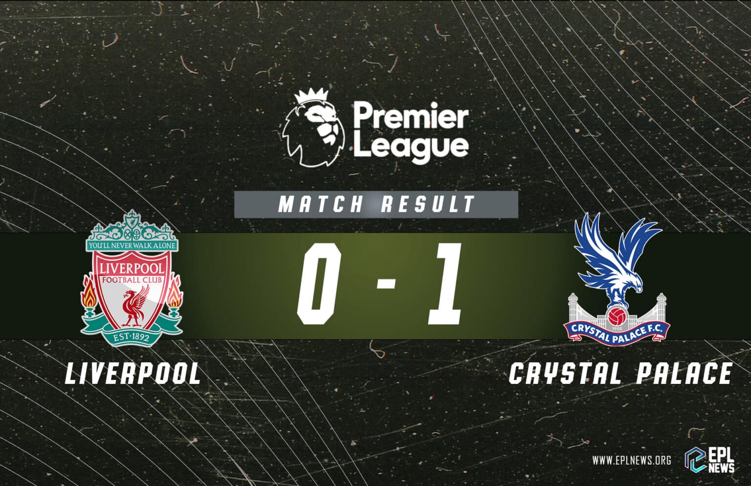 Laporan Liverpool lwn Crystal Palace