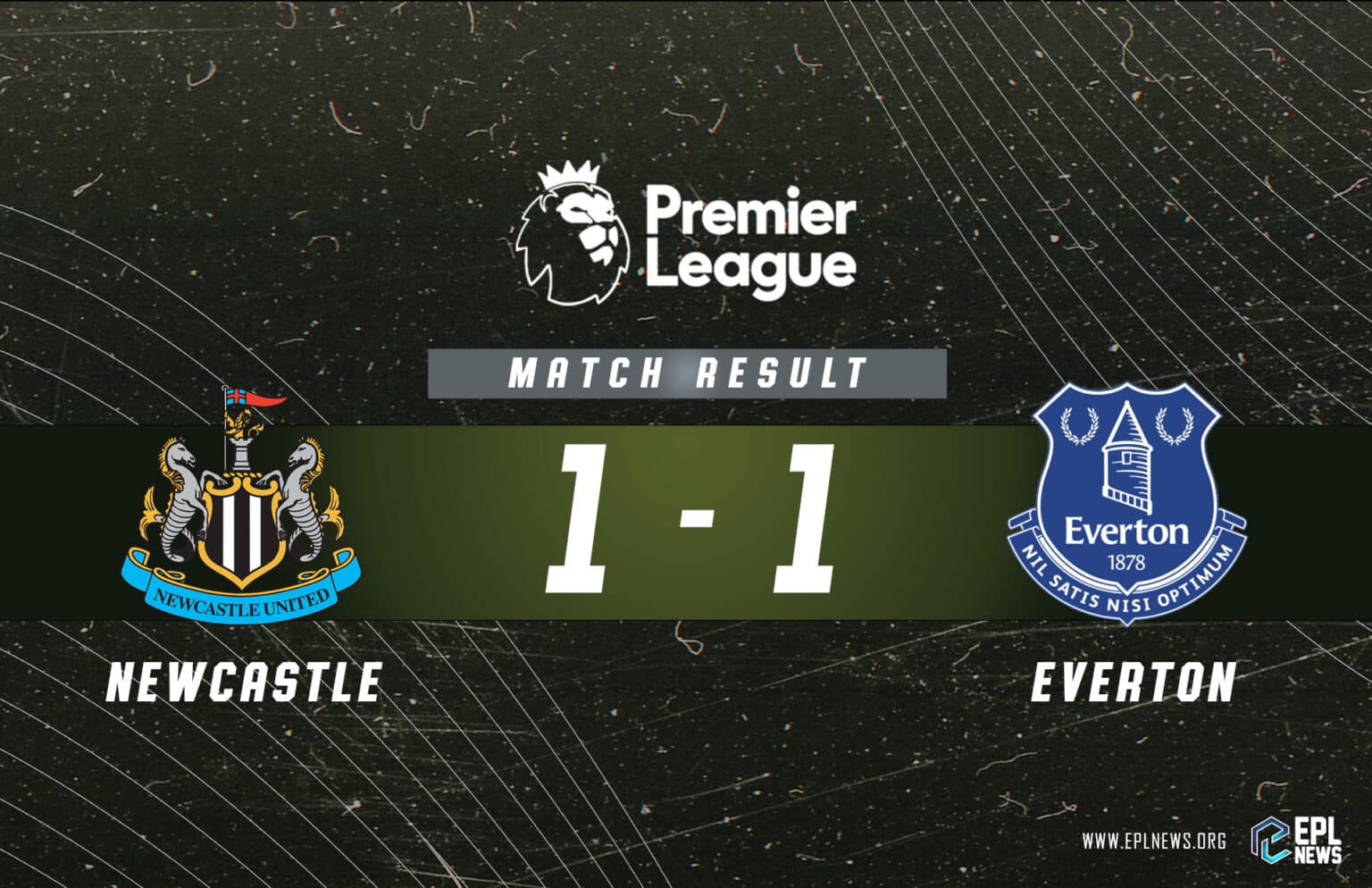 Newcastle vs Everton 1-1 Report_ Crucial Point for the Toffees