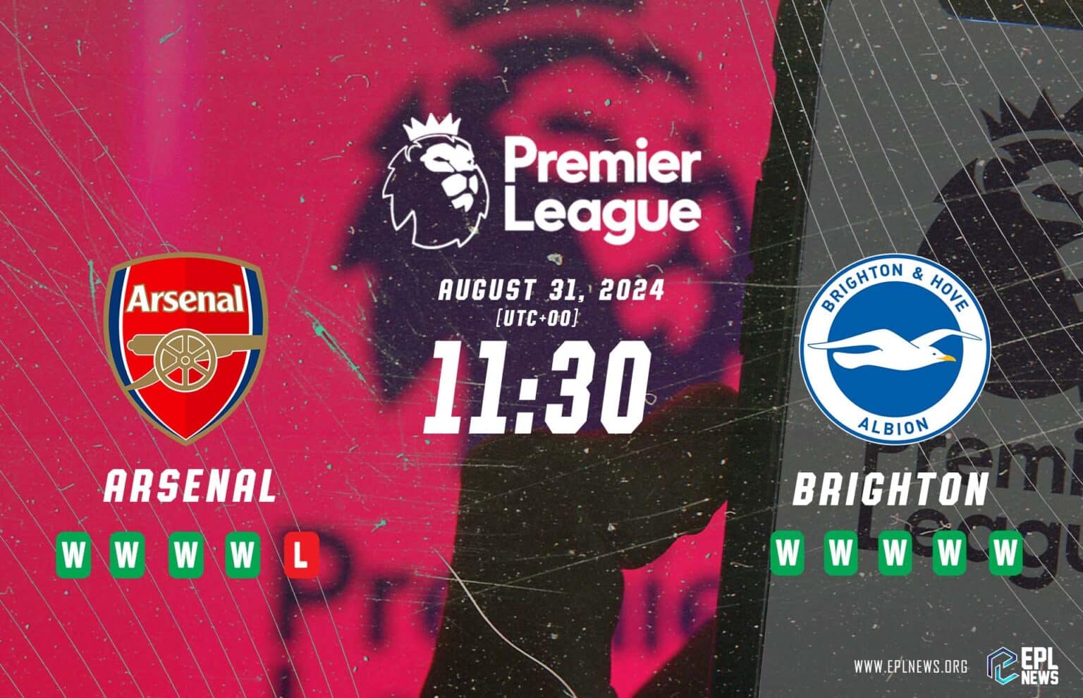 Pratonton Arsenal lwn Brighton