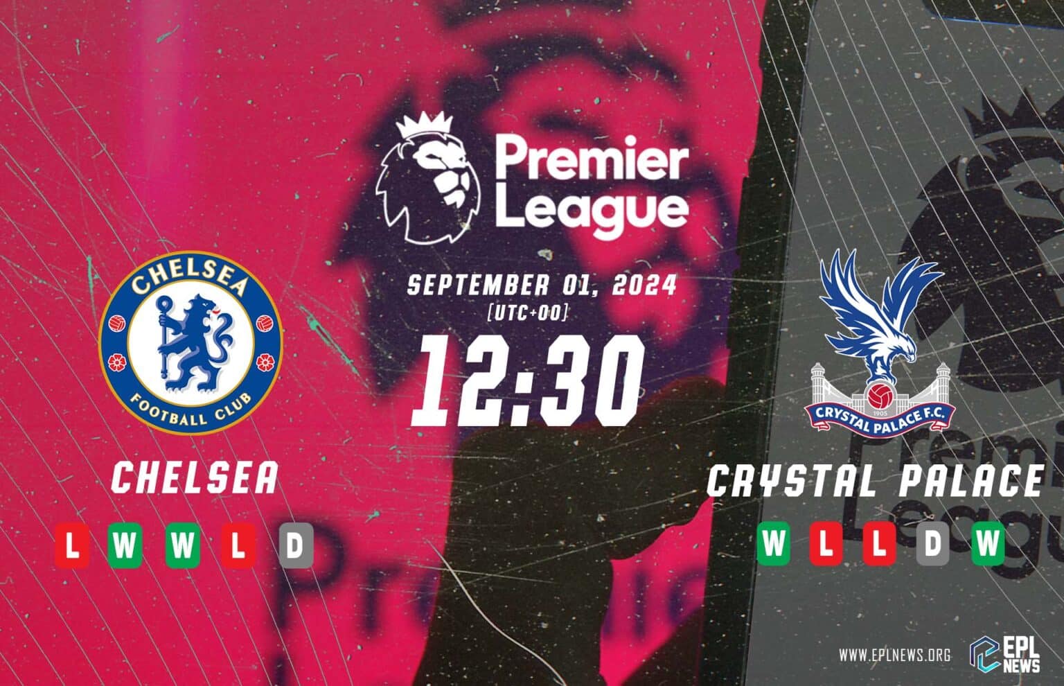 Pratonton Chelsea lwn Crystal Palace