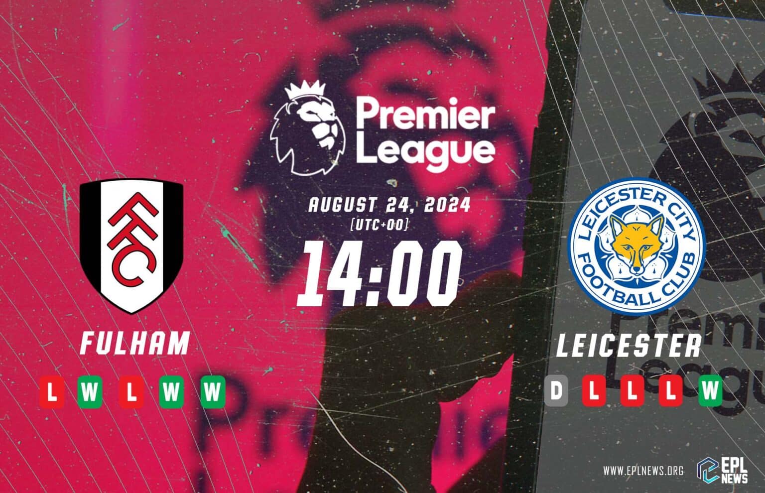 Pratonton Fulham lwn Leicester