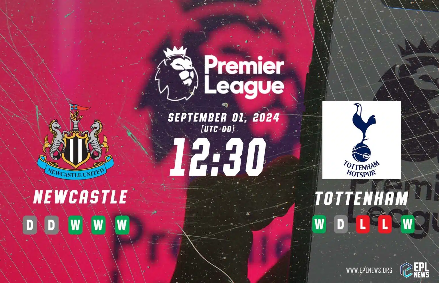 Pratonton Newcastle lwn Tottenham