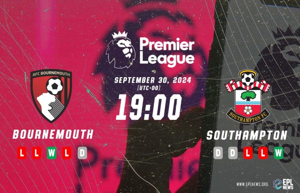 Pratonton Bournemouth vs Southampton