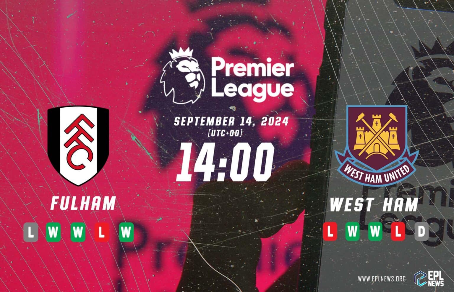 Pratonton Fulham lwn West Ham