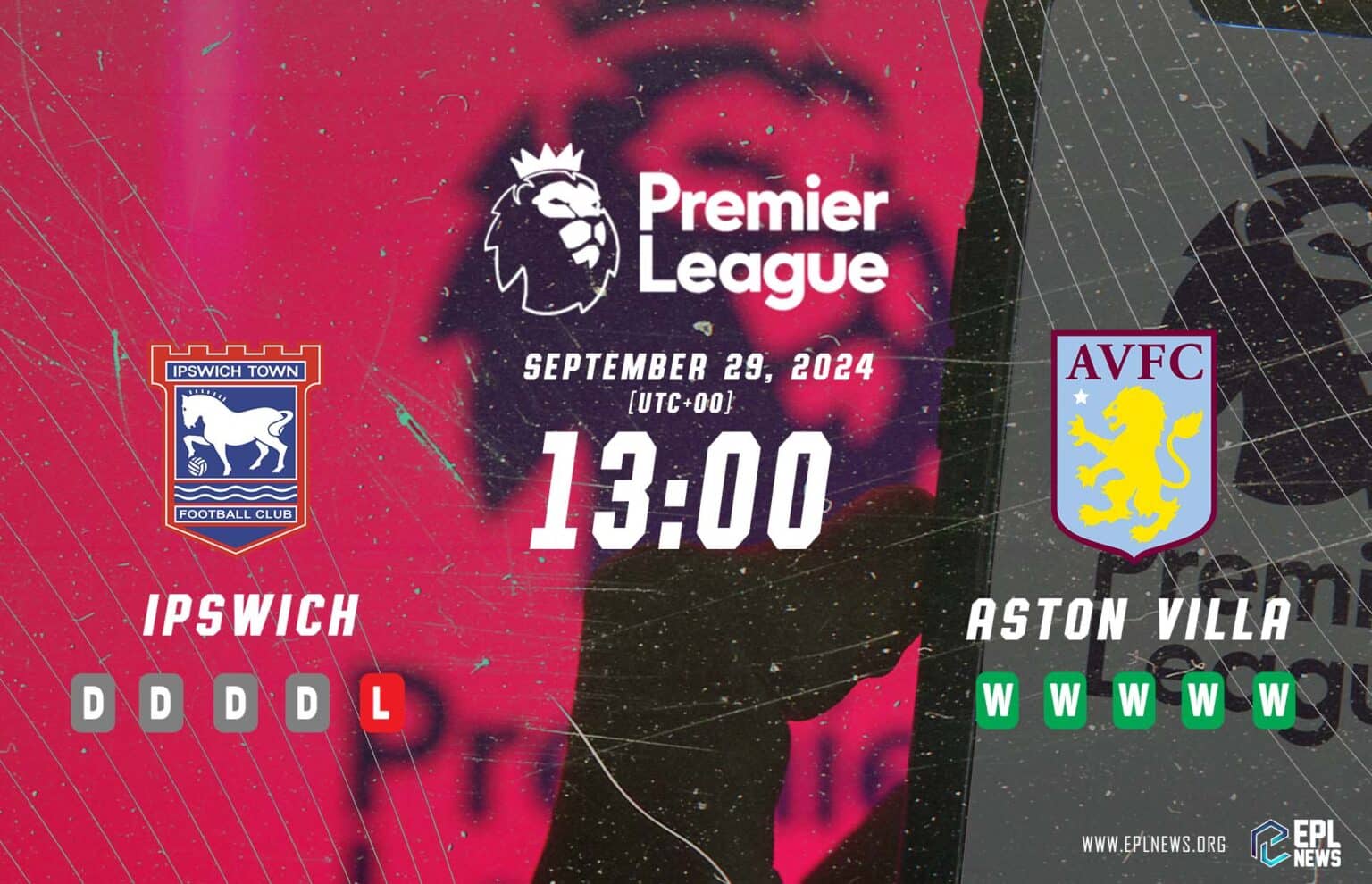 Pratonton Ipswich vs Aston Villa