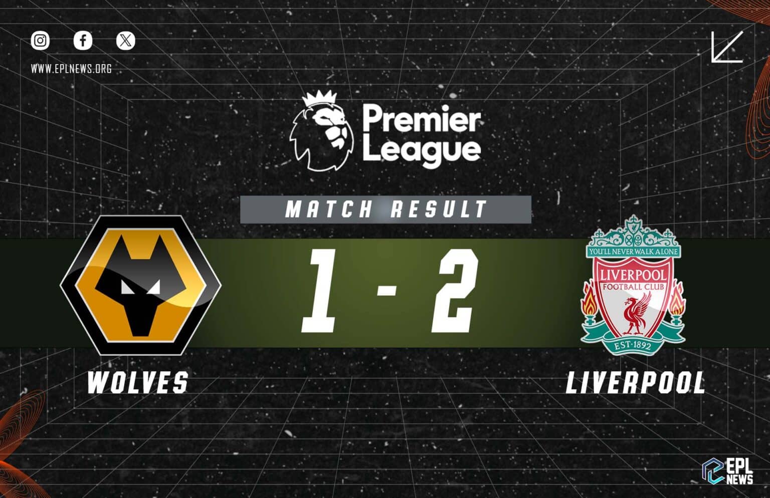 Laporan Wolves lwn Liverpool 1-2