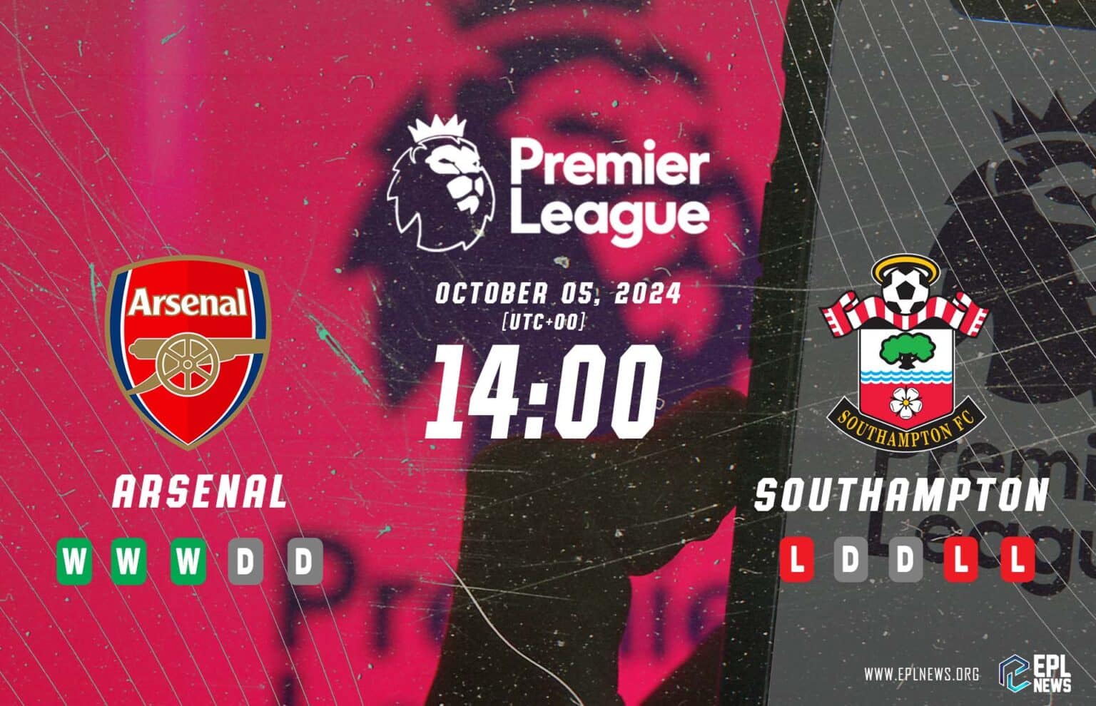 Pratonton Arsenal lwn Southampton