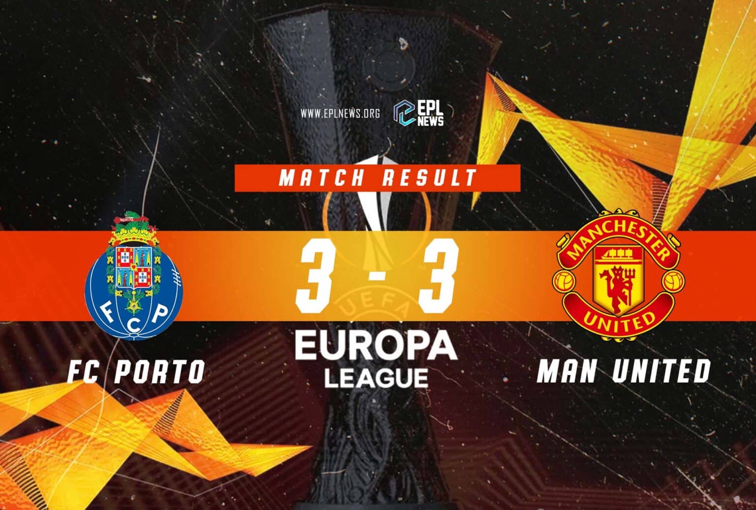 Laporan Porto lwn Manchester United 3-3