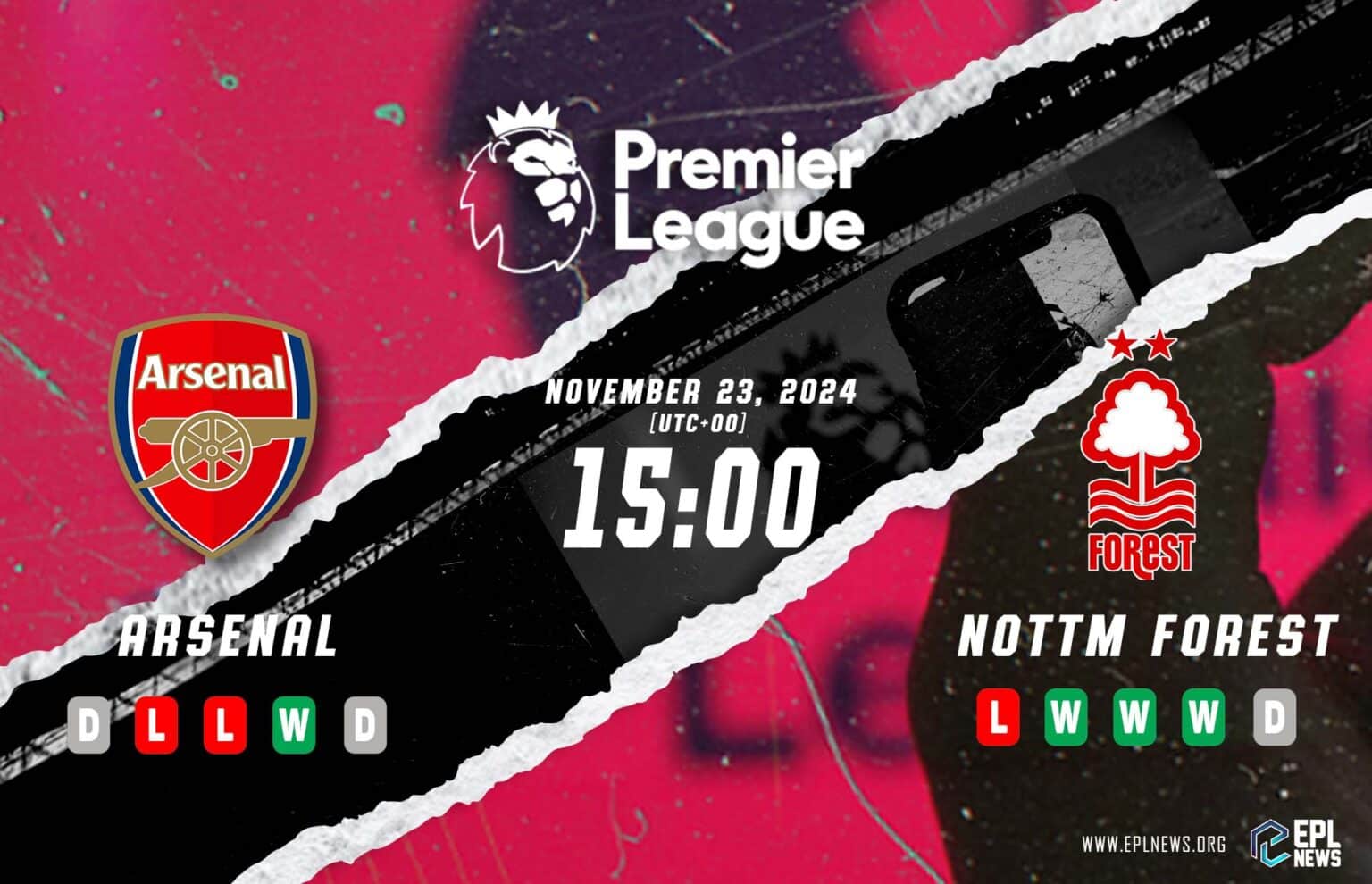 Pratonton Arsenal lwn Nottingham Forest