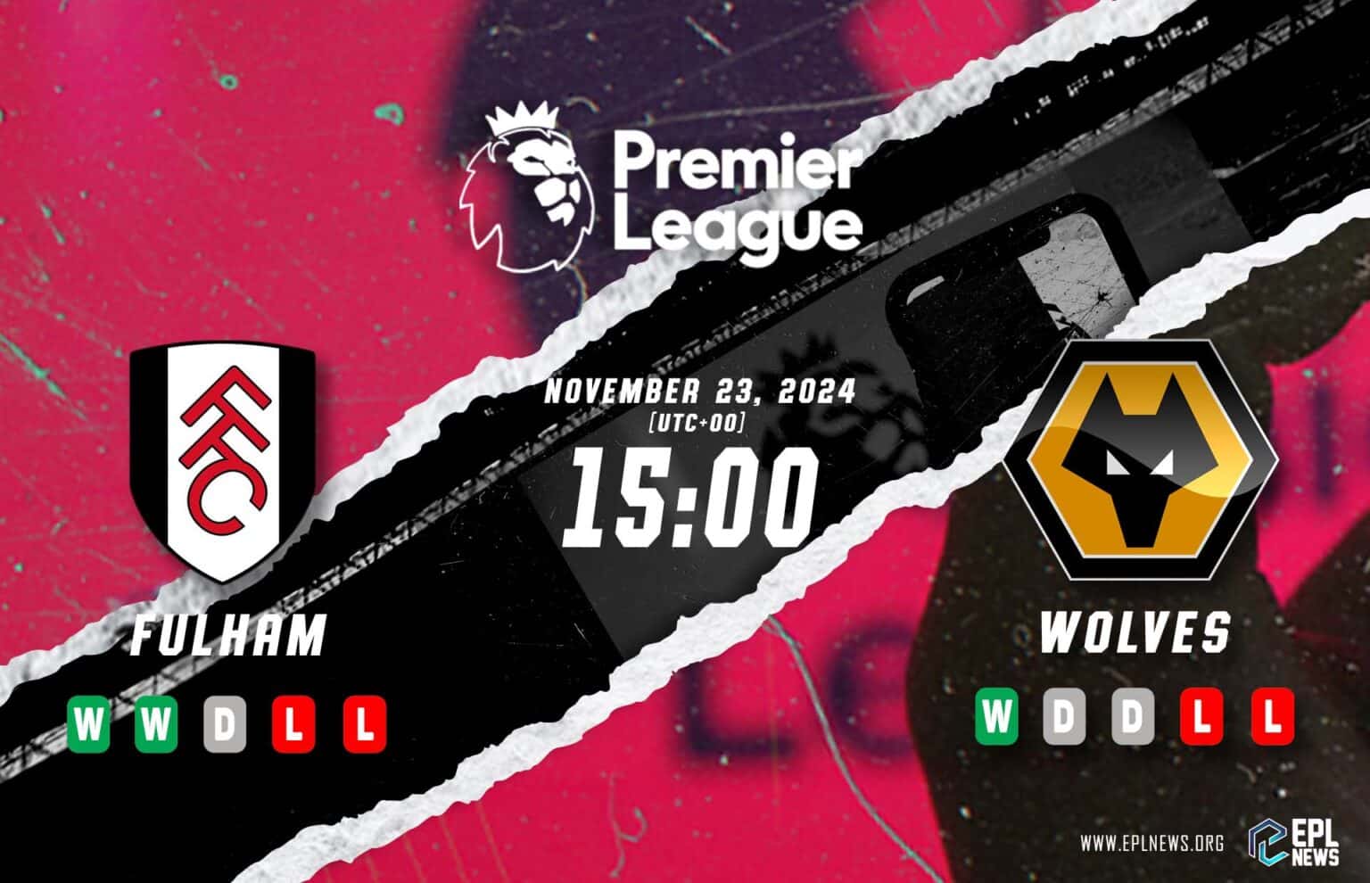 Pratonton Fulham lwn Wolves