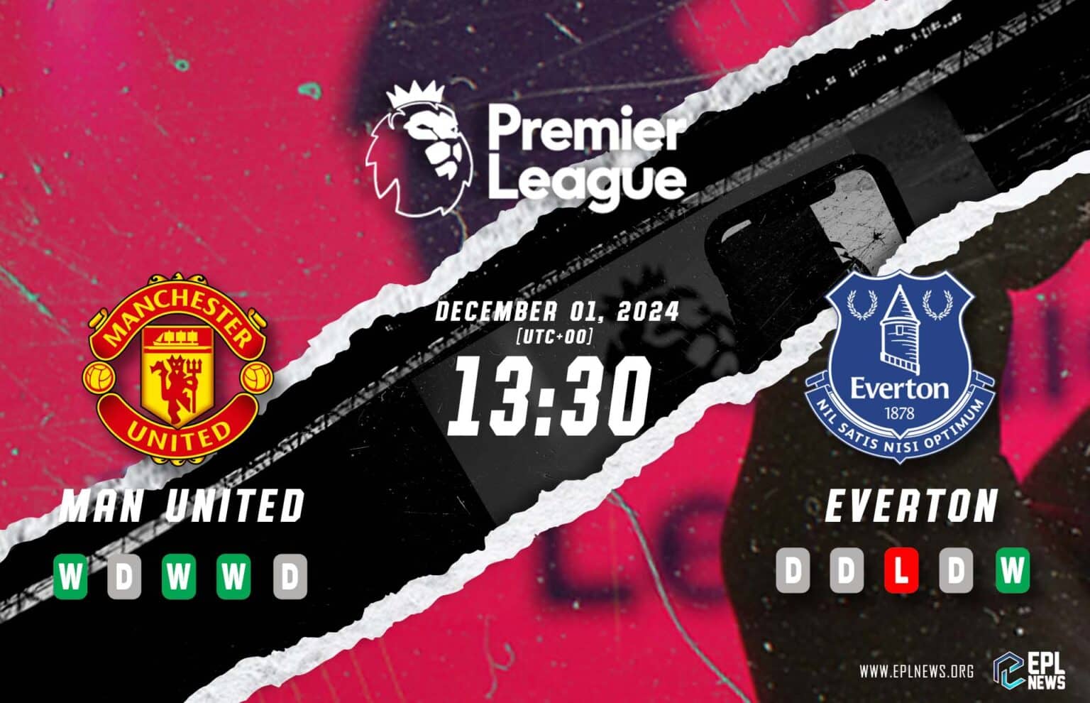 Manchester United lwn Everton Preview