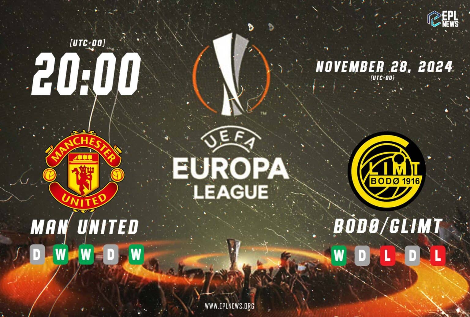 Manchester United lwn Bodo/ Pratonton Glimt