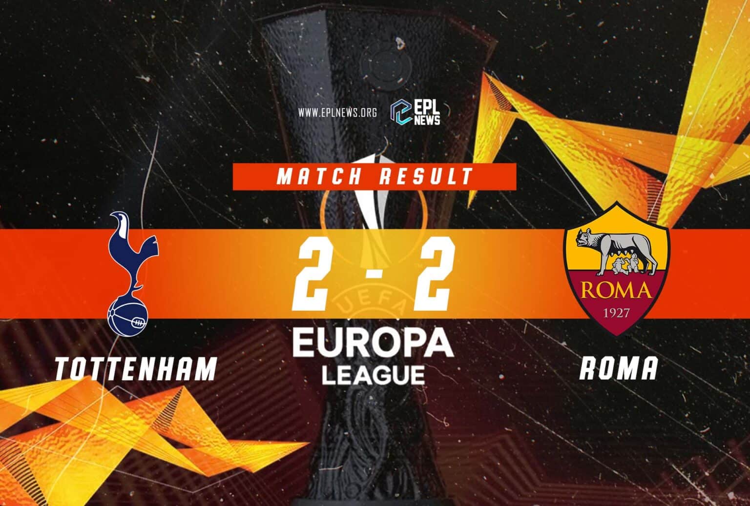 Laporan Tottenham lwn AS Roma 2-2