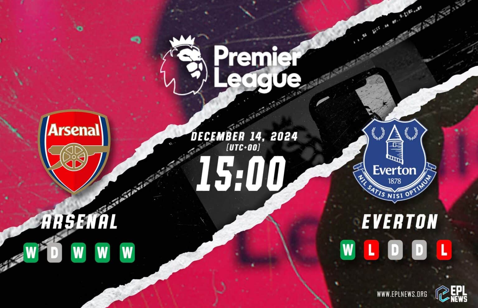 Pratonton Arsenal lwn Everton