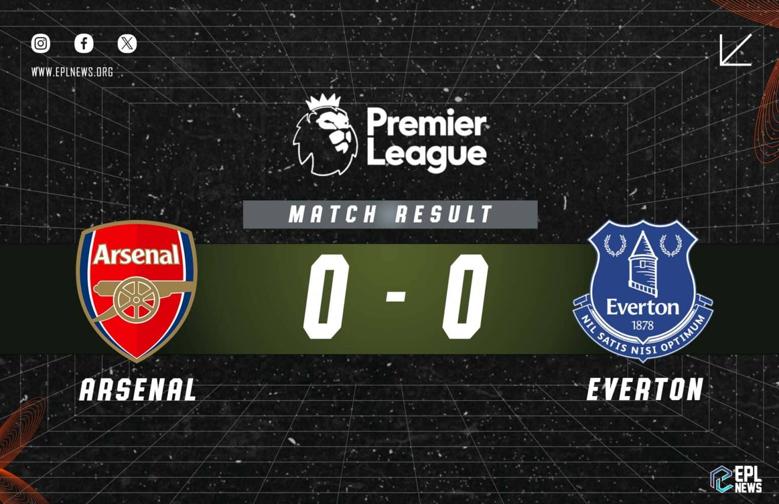 Laporan Arsenal lwn Everton