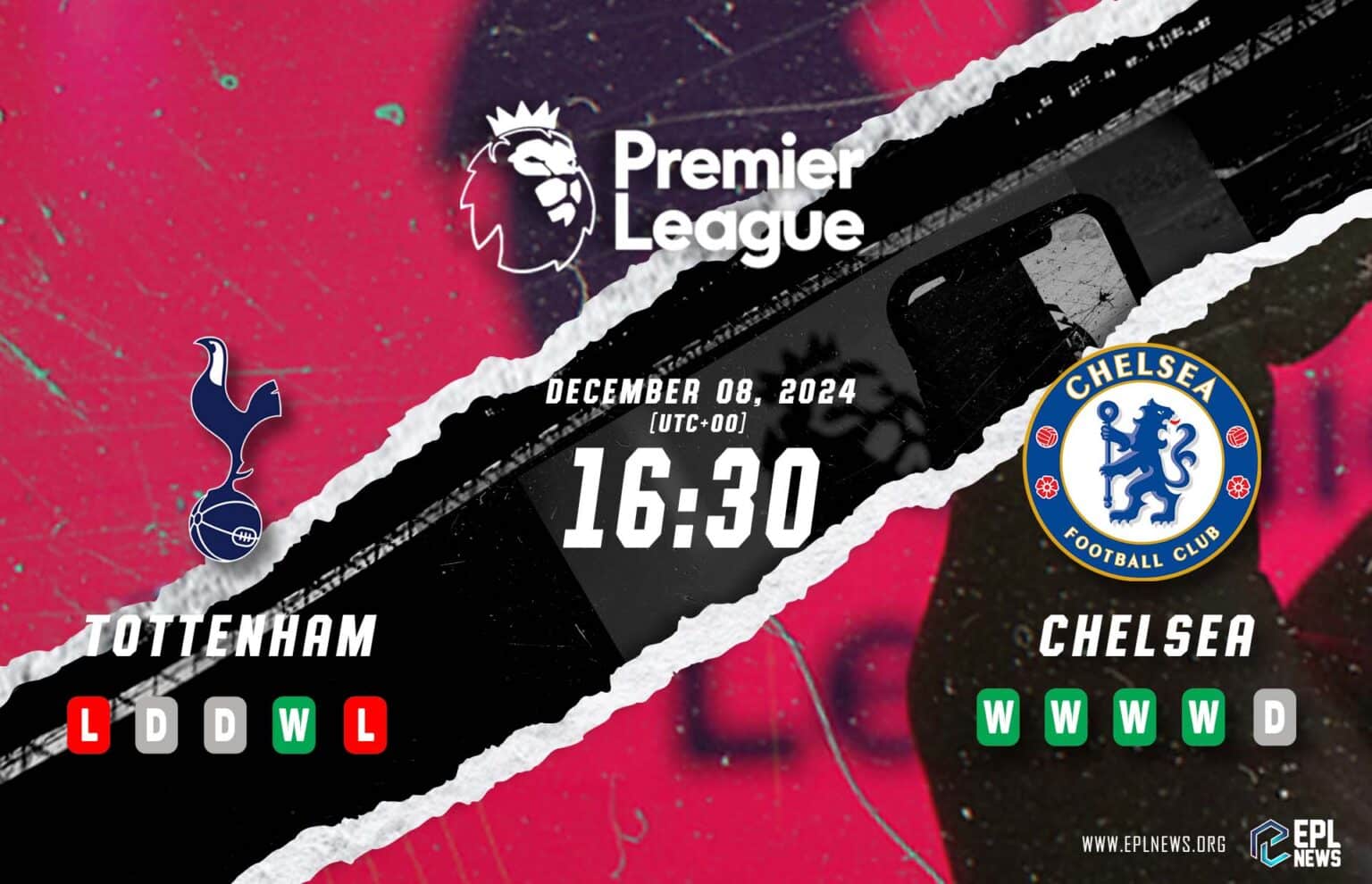 Pratonton Tottenham vs Chelsea