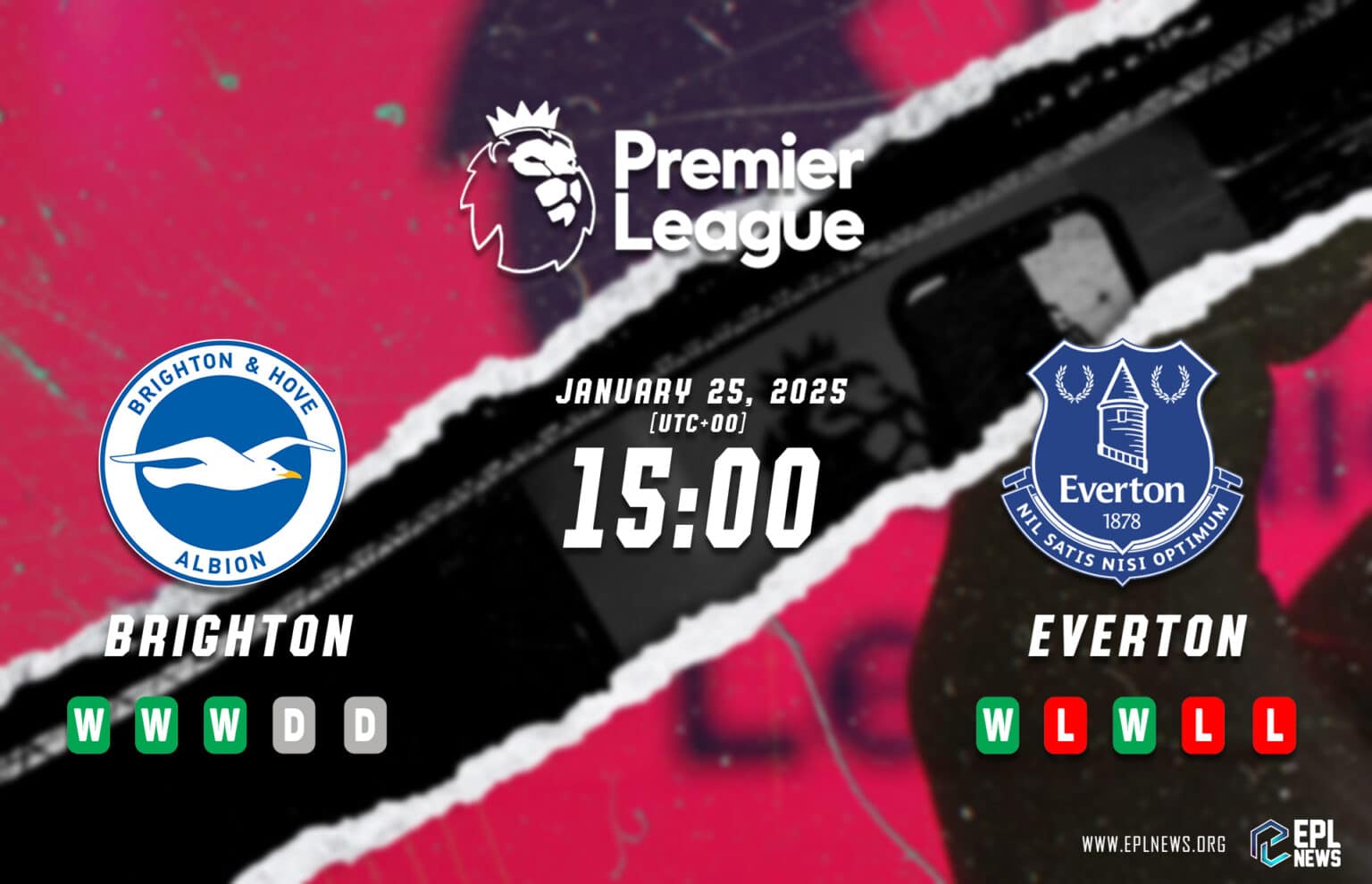 Pratonton Brighton vs Everton