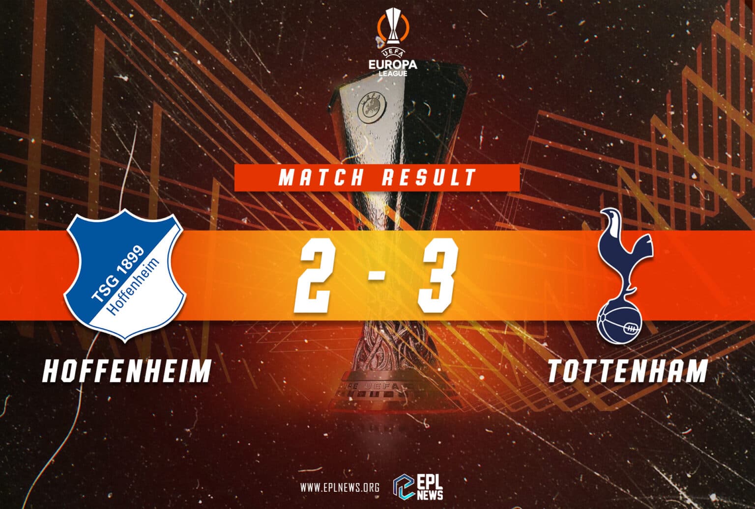 Laporan Hoffenheim lwn Tottenham 2-3