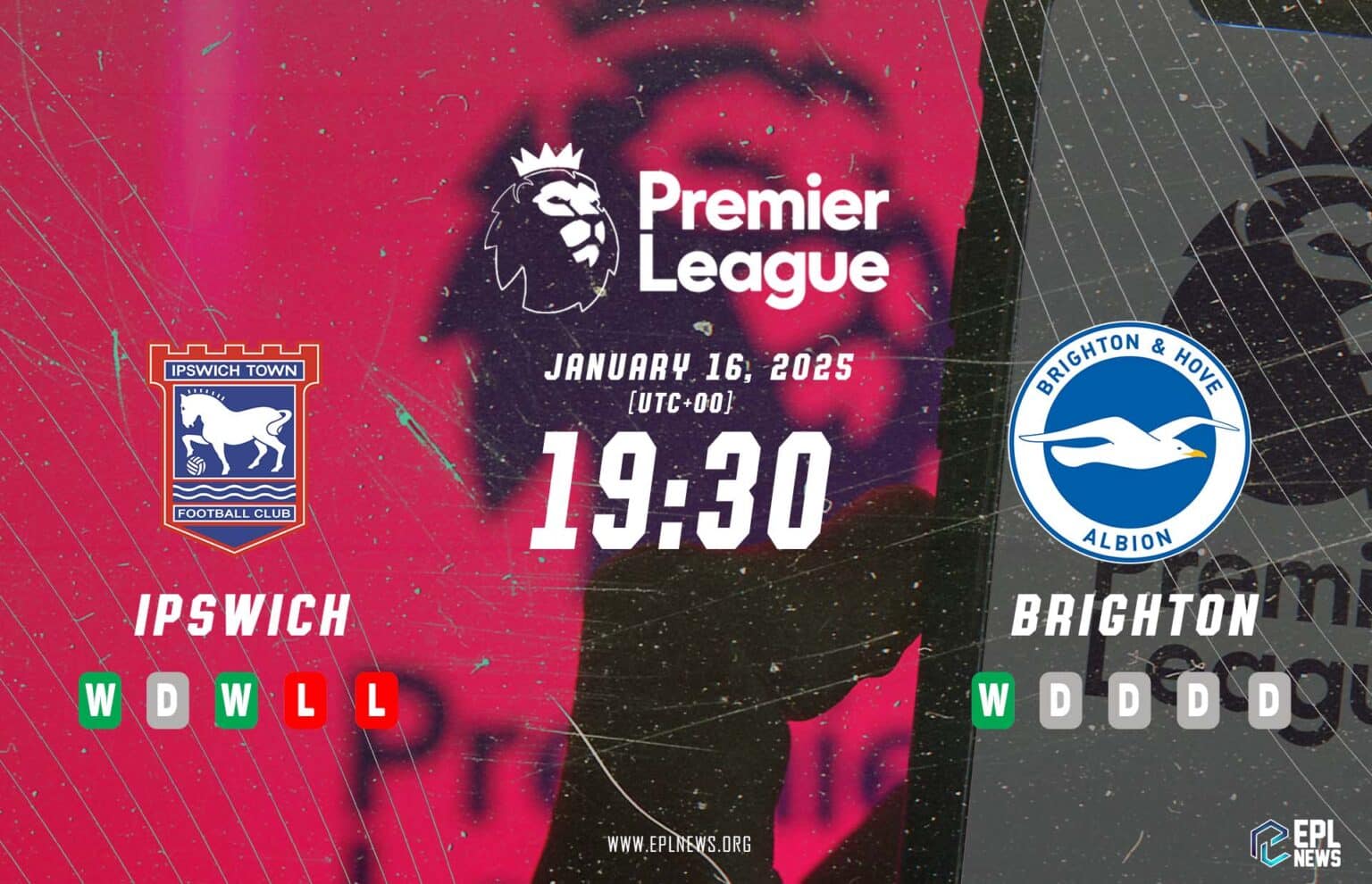 Pratonton Ipswich vs Brighton