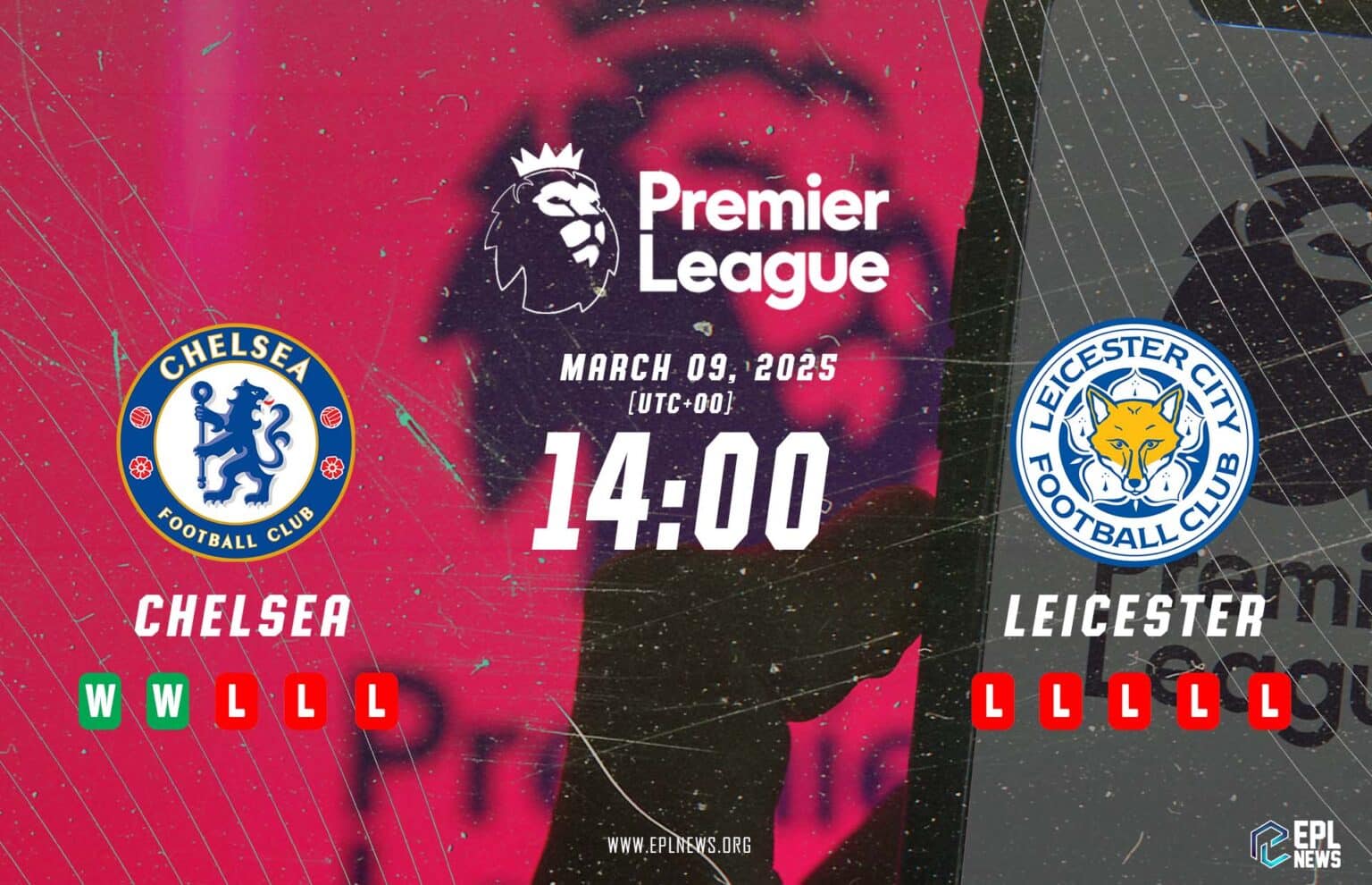 Pratonton Chelsea lwn Leicester