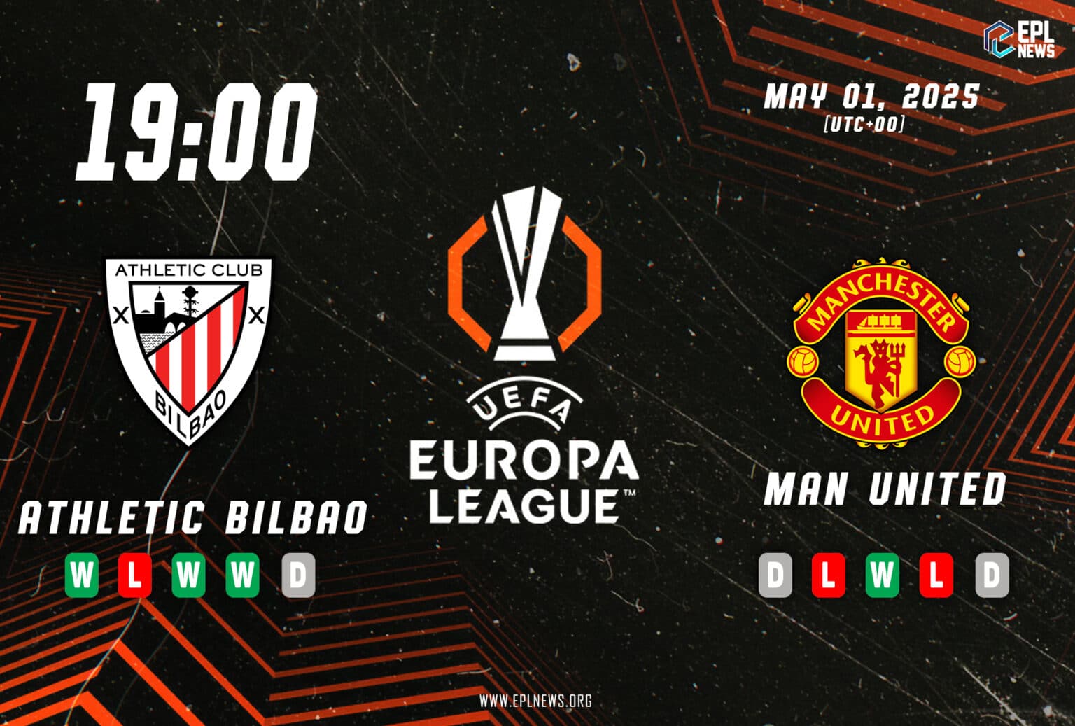 Pratonton Athletic Bilbao lwn Manchester United