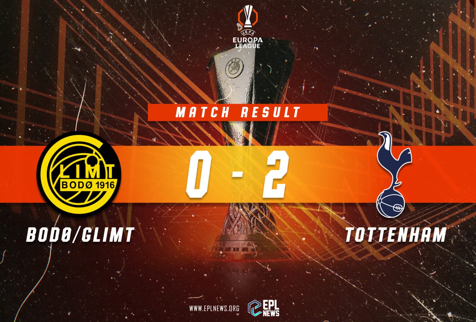 Laporan Bodo/Glimt vs Tottenham 0-2