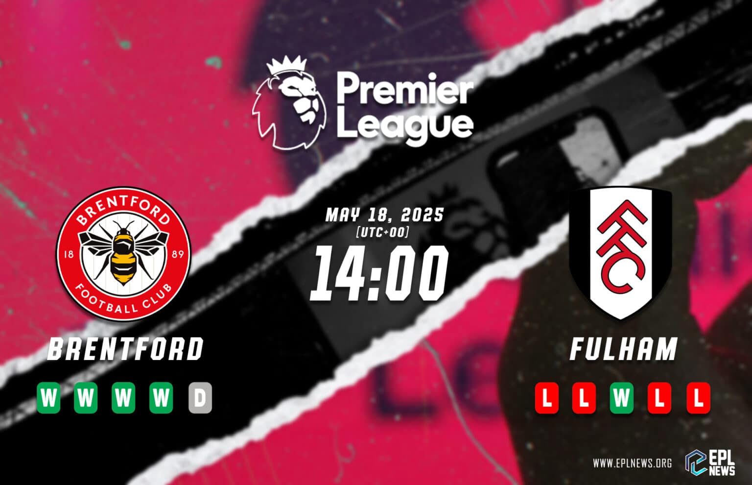Pratonton Brentford lwn Fulham