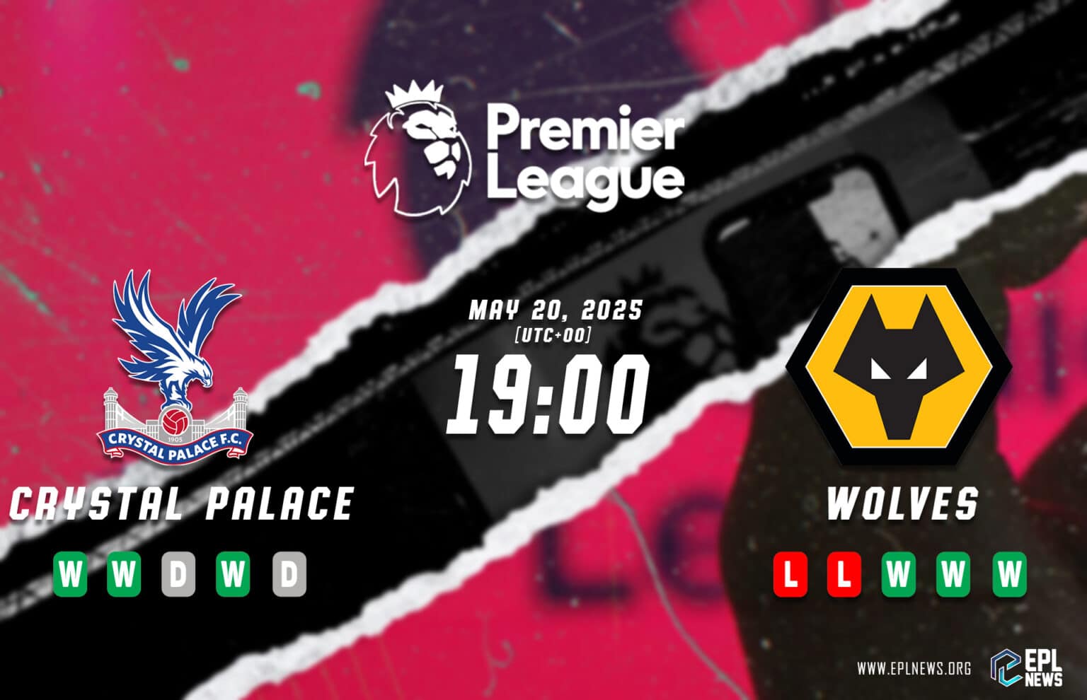 Pratonton Crystal Palace lwn Wolves