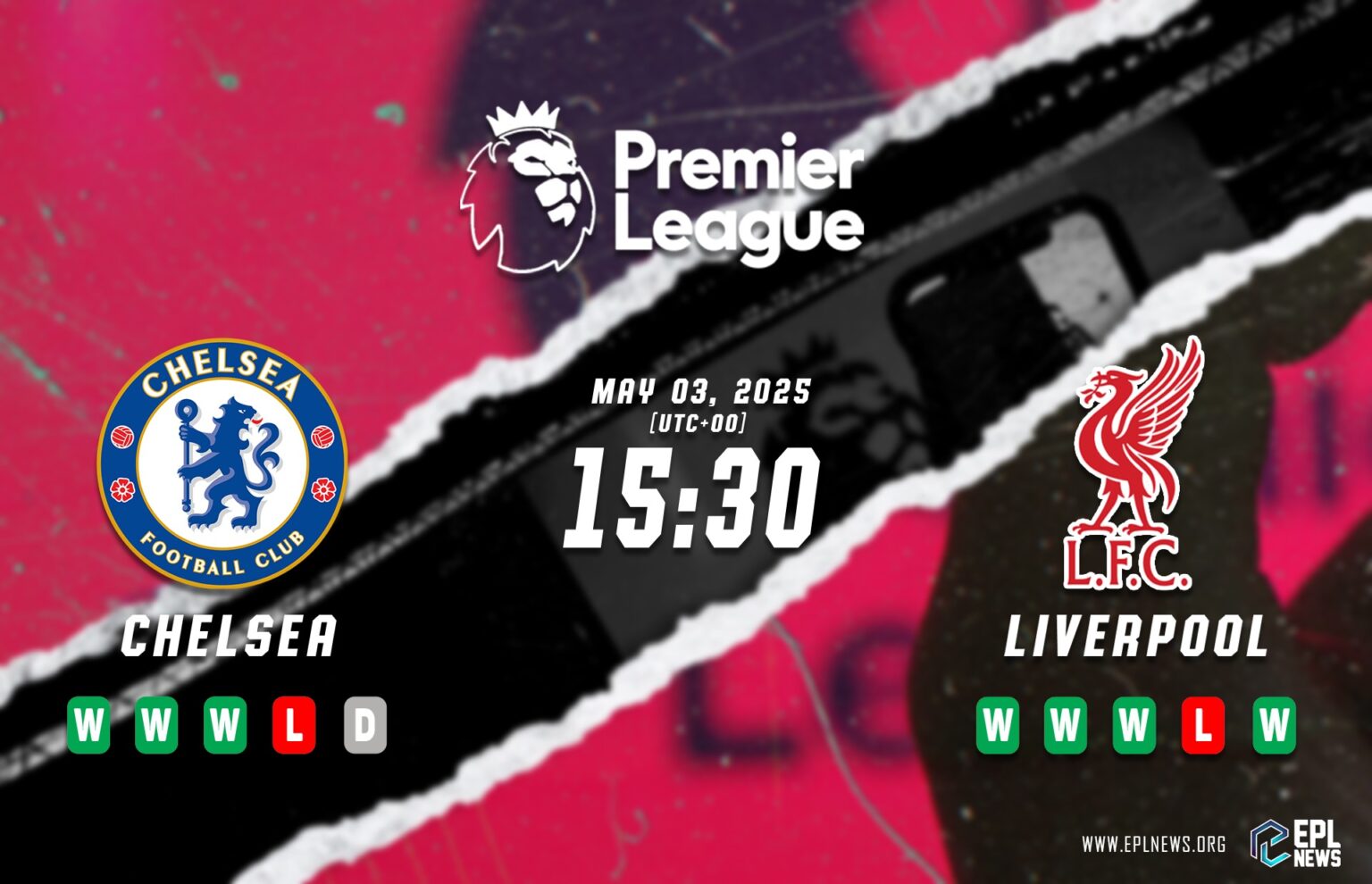 Pratonton Chelsea lwn Liverpool