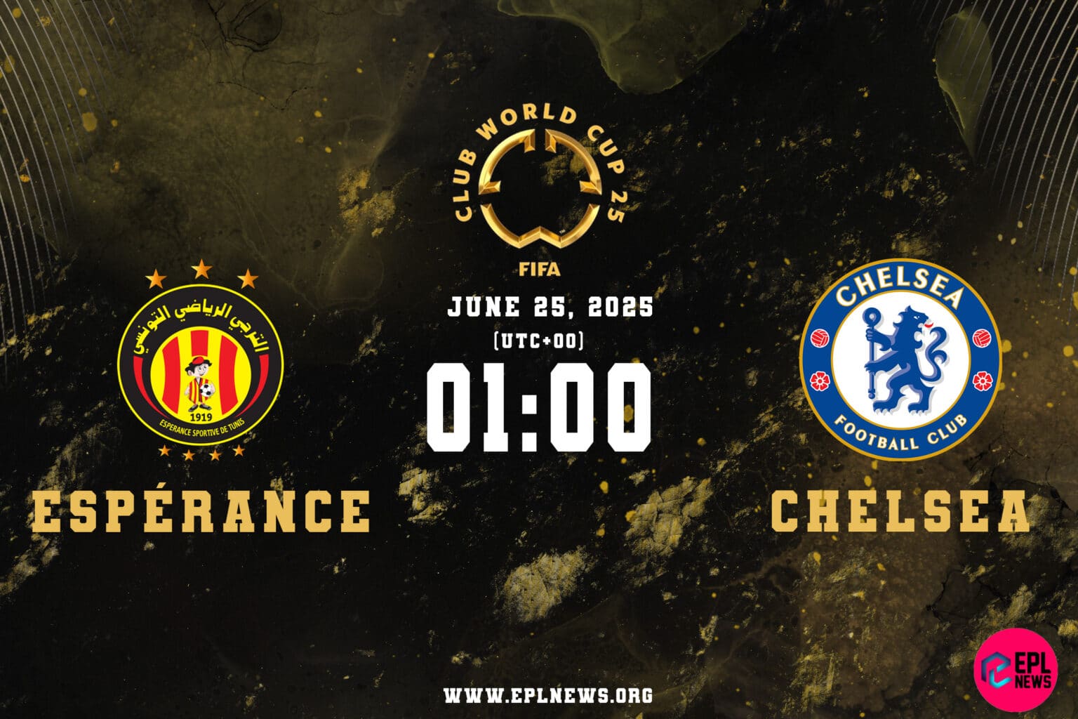 Esperance Tunis lwn Chelsea Pratonton