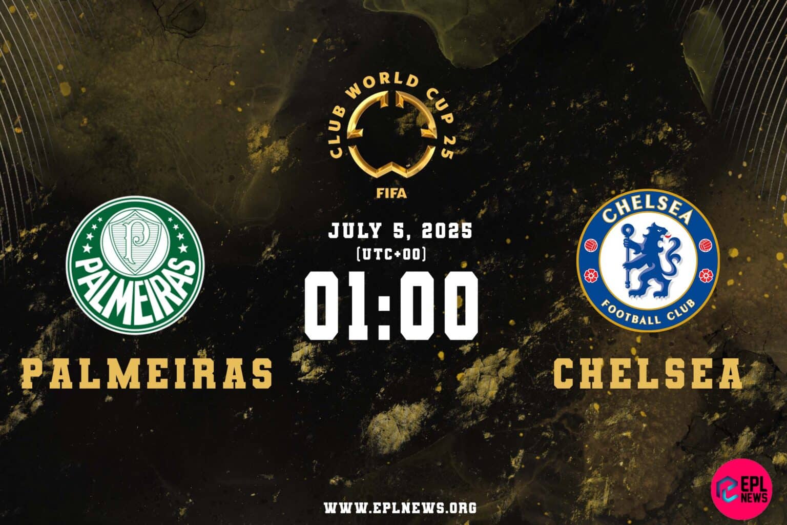 Pratonton Palmeiras lwn Chelsea