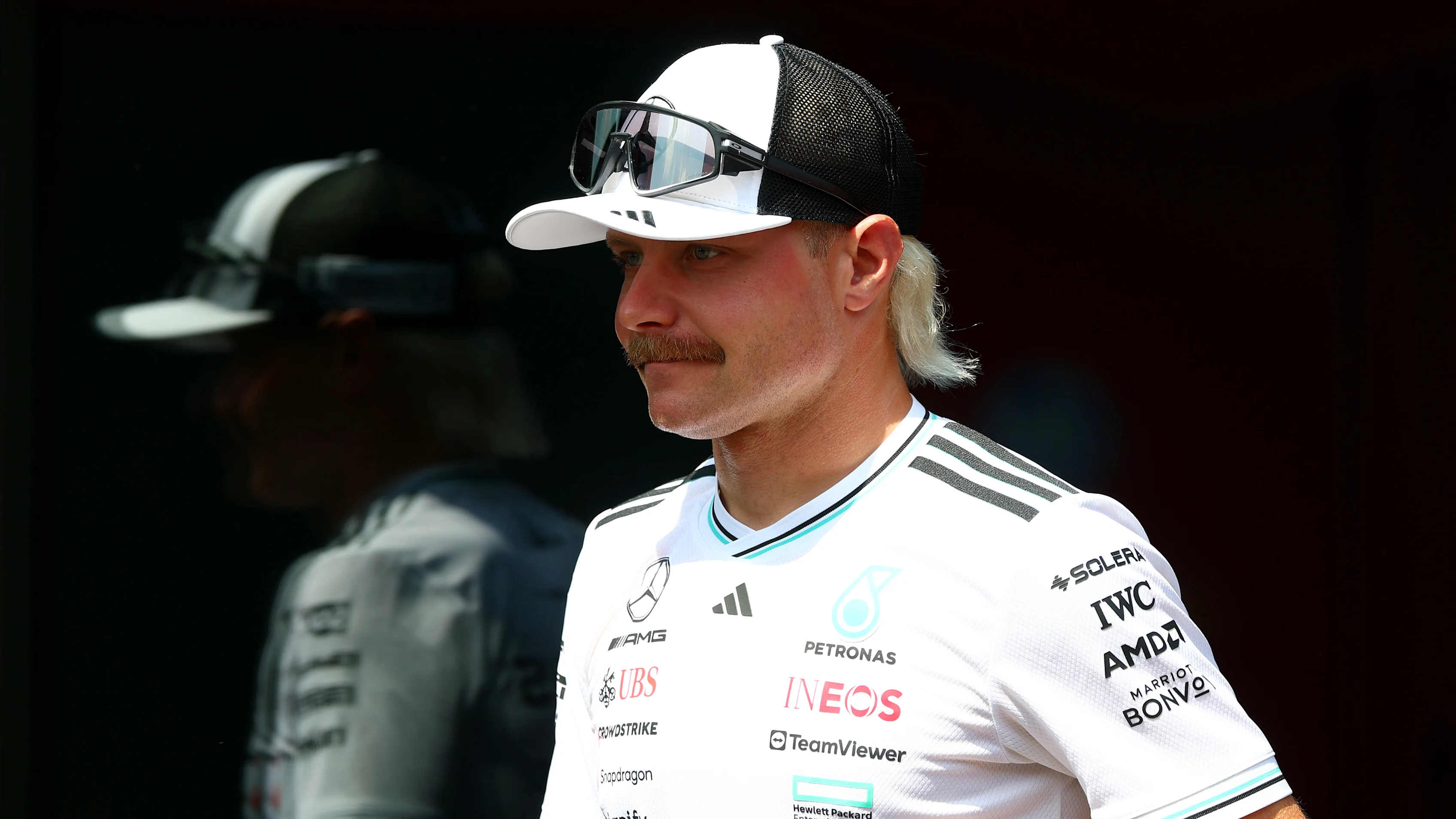 Imola, Itali - 15 Mei: Valtteri Bottas dari Finland dan Mercedes AMG Petronas F1 yang dilihat di