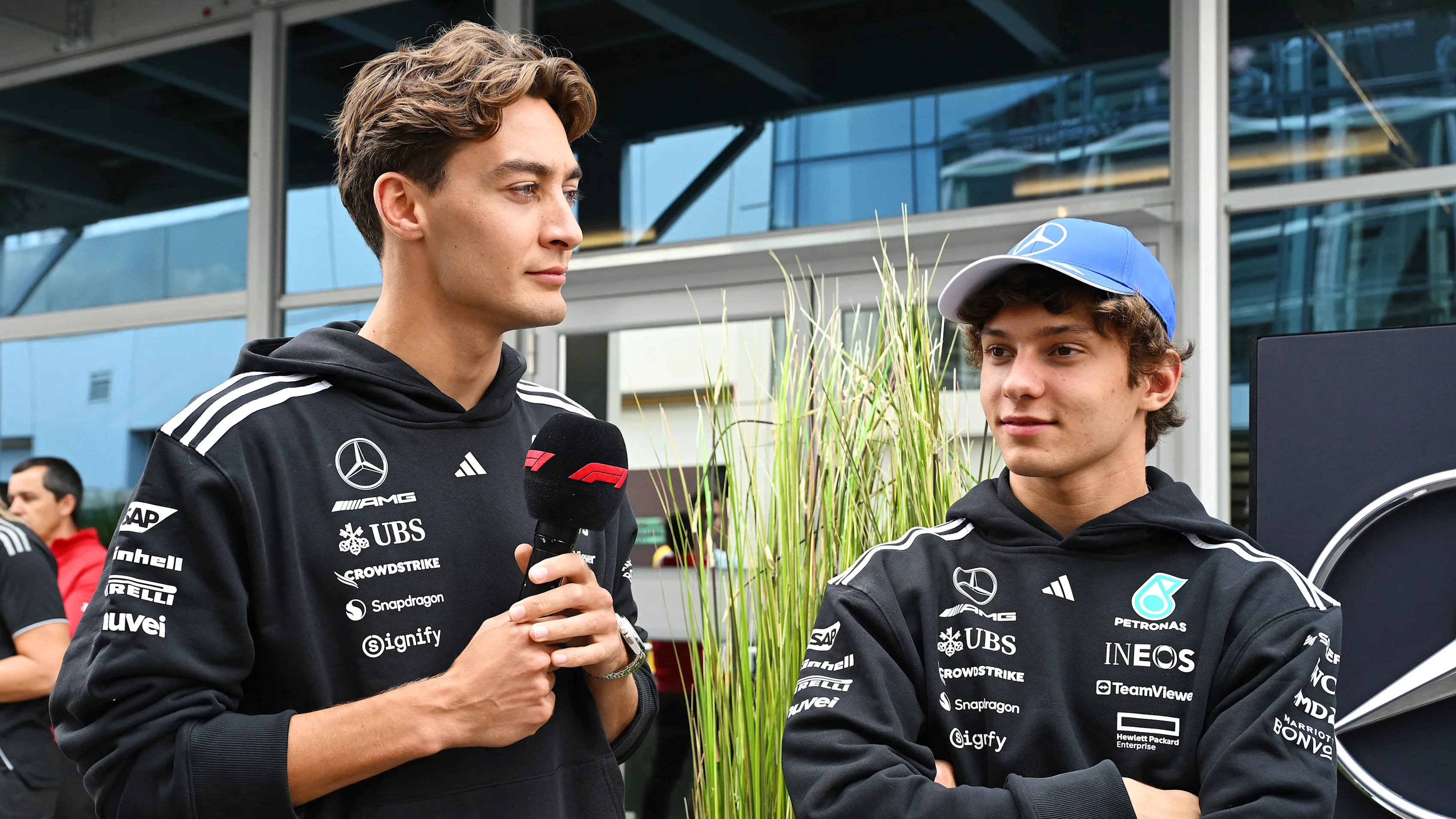 Montreal, Quebec - 12 Jun: George Russell dari Great Britain dan Mercedes AMG Petronas F1 Pasukan dan