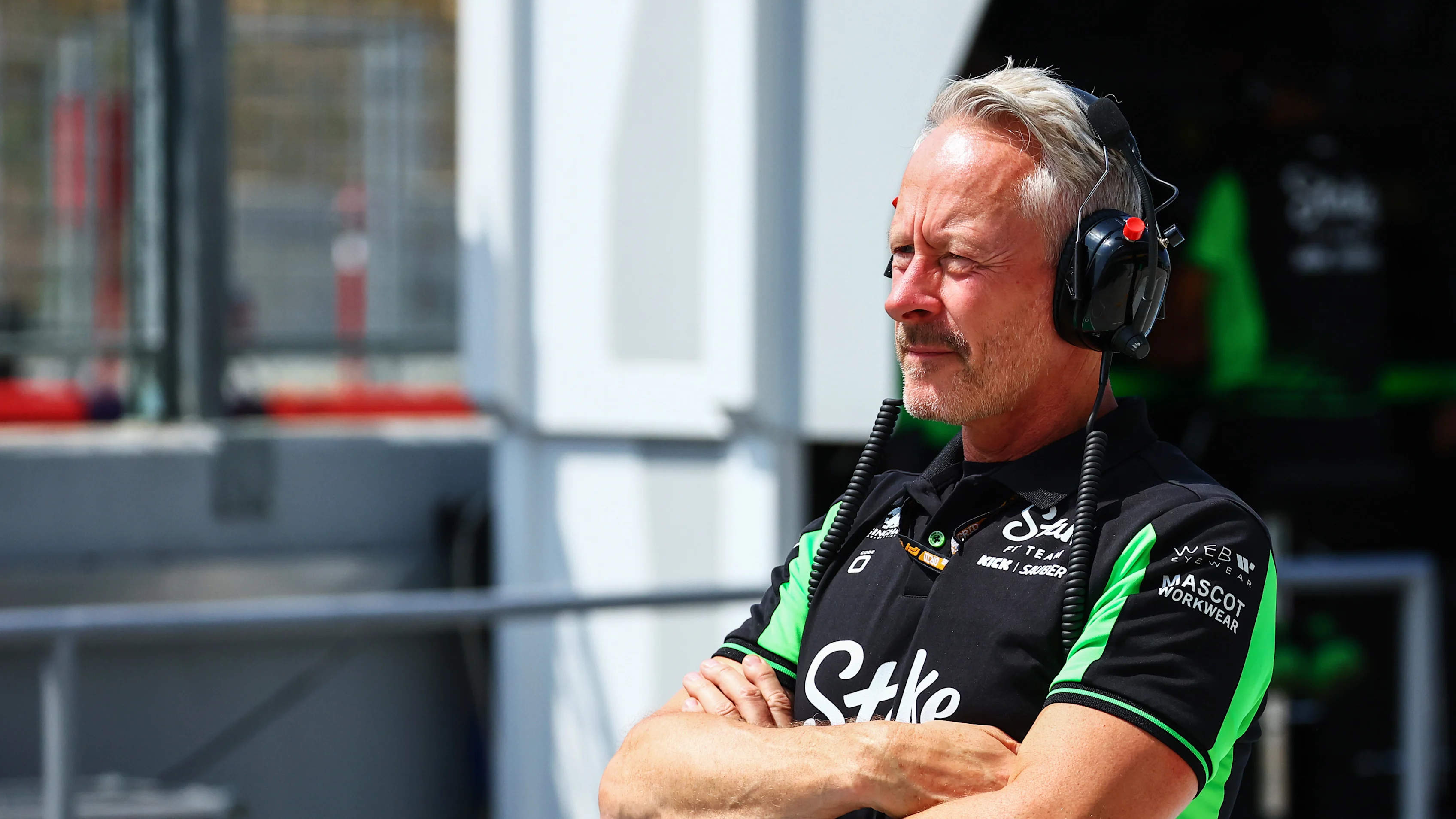 Budapest, Hungary - 02 Ogos: Jonathan Wheatley, Pengetua Pasukan Pasukan Stake F1 Kick Sauber kelihatan