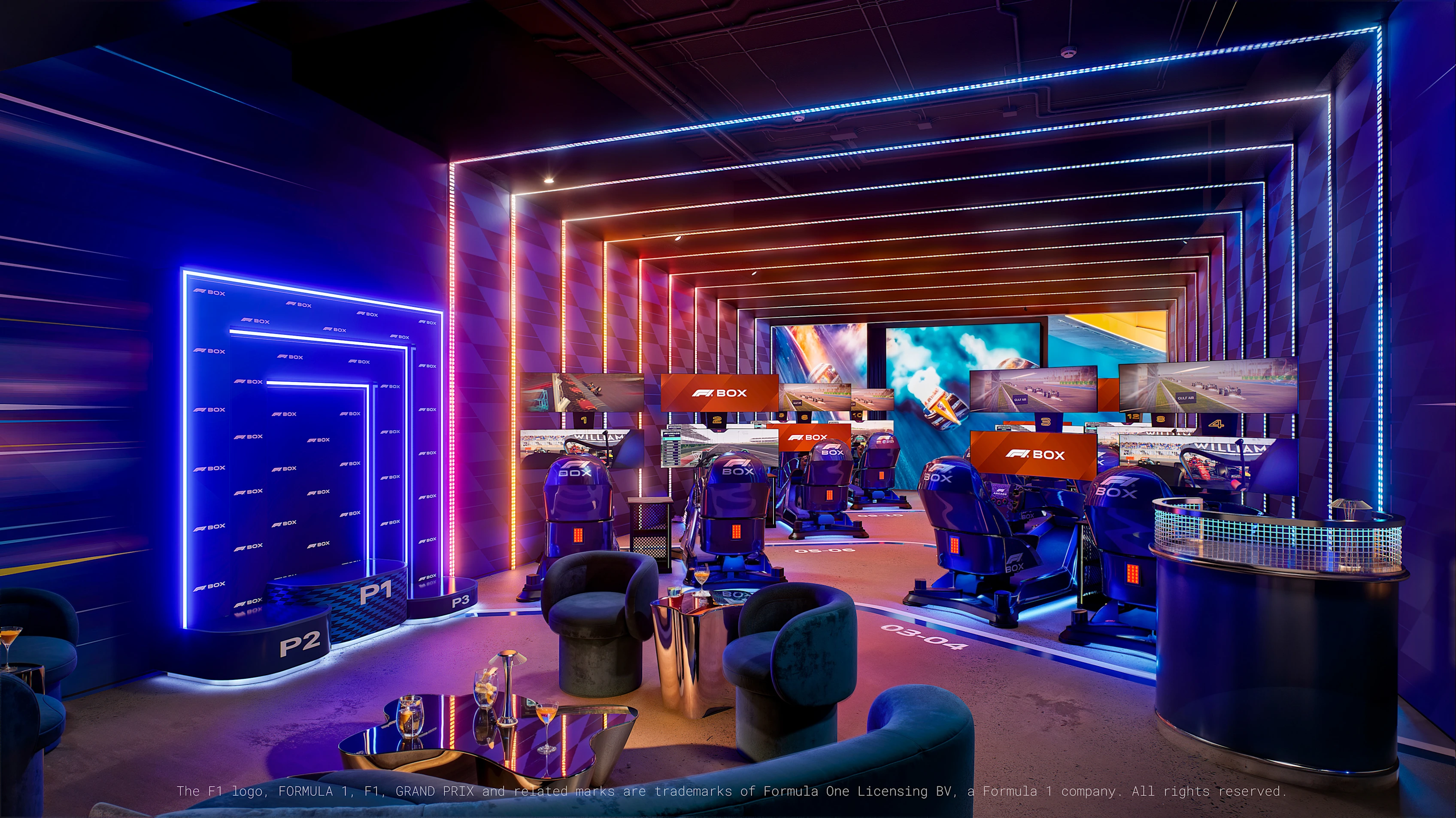 Kotak F1 dibuka di Westfield Stratford City dari 22 Ogos