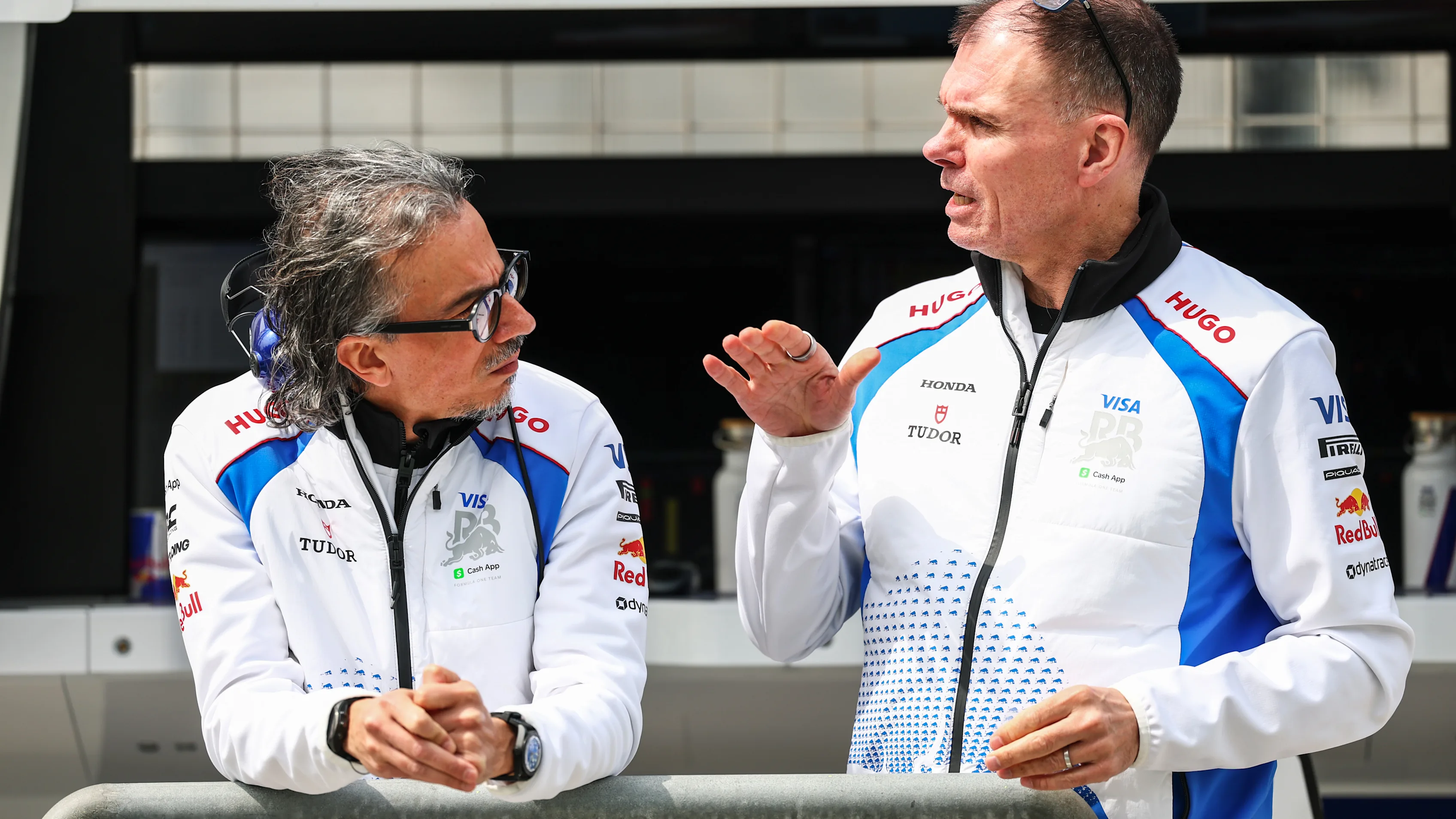 Bahrain, Bahrain - 26 Februari: Laurent Mekies, pengetua pasukan Visa Cash Racing Bulls dan