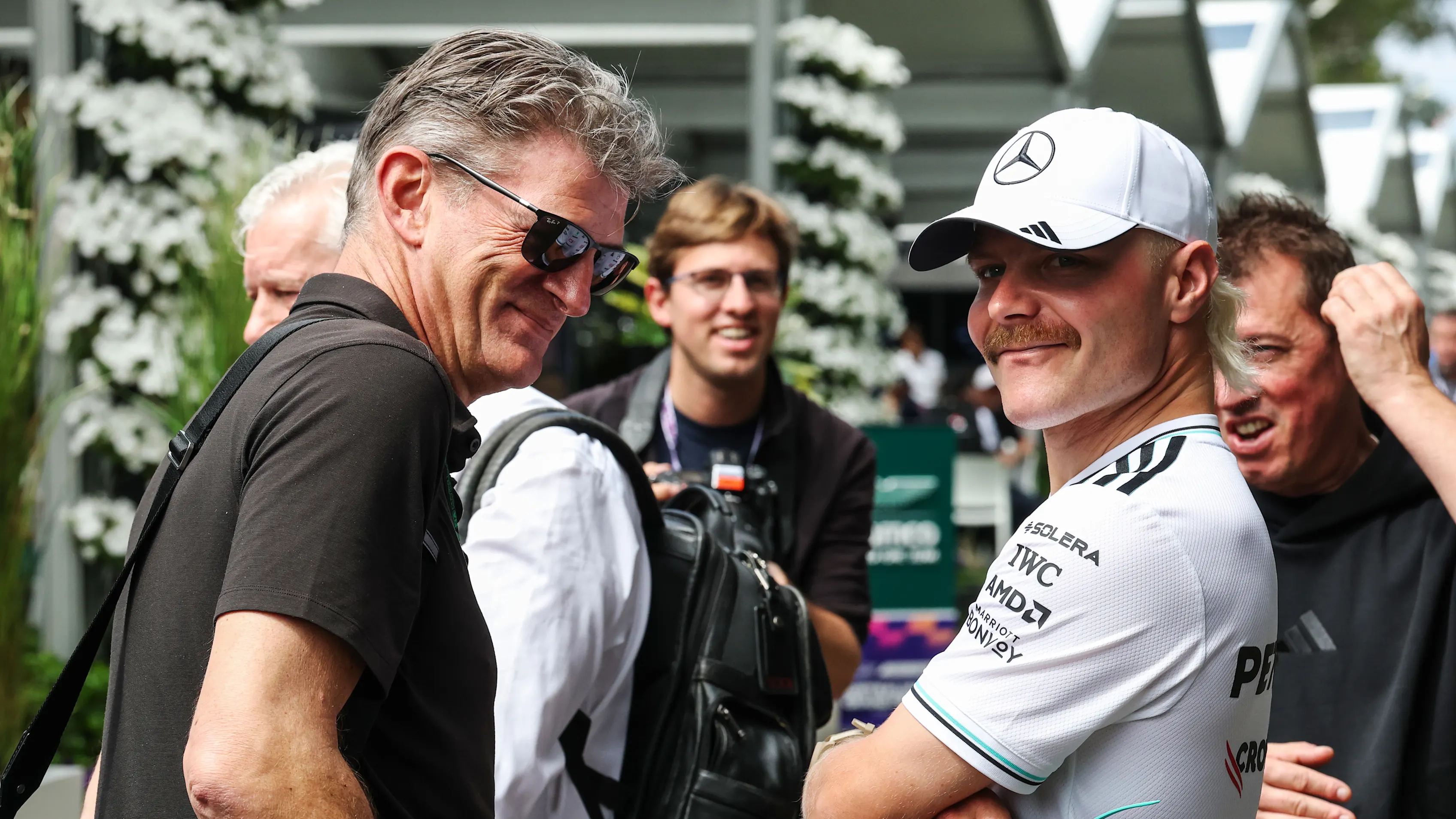 Melbourne, Australia - 13 Mac: Valtteri Bottas dari Finland dan Mercedes AMG Petronas F1 Talks Team
