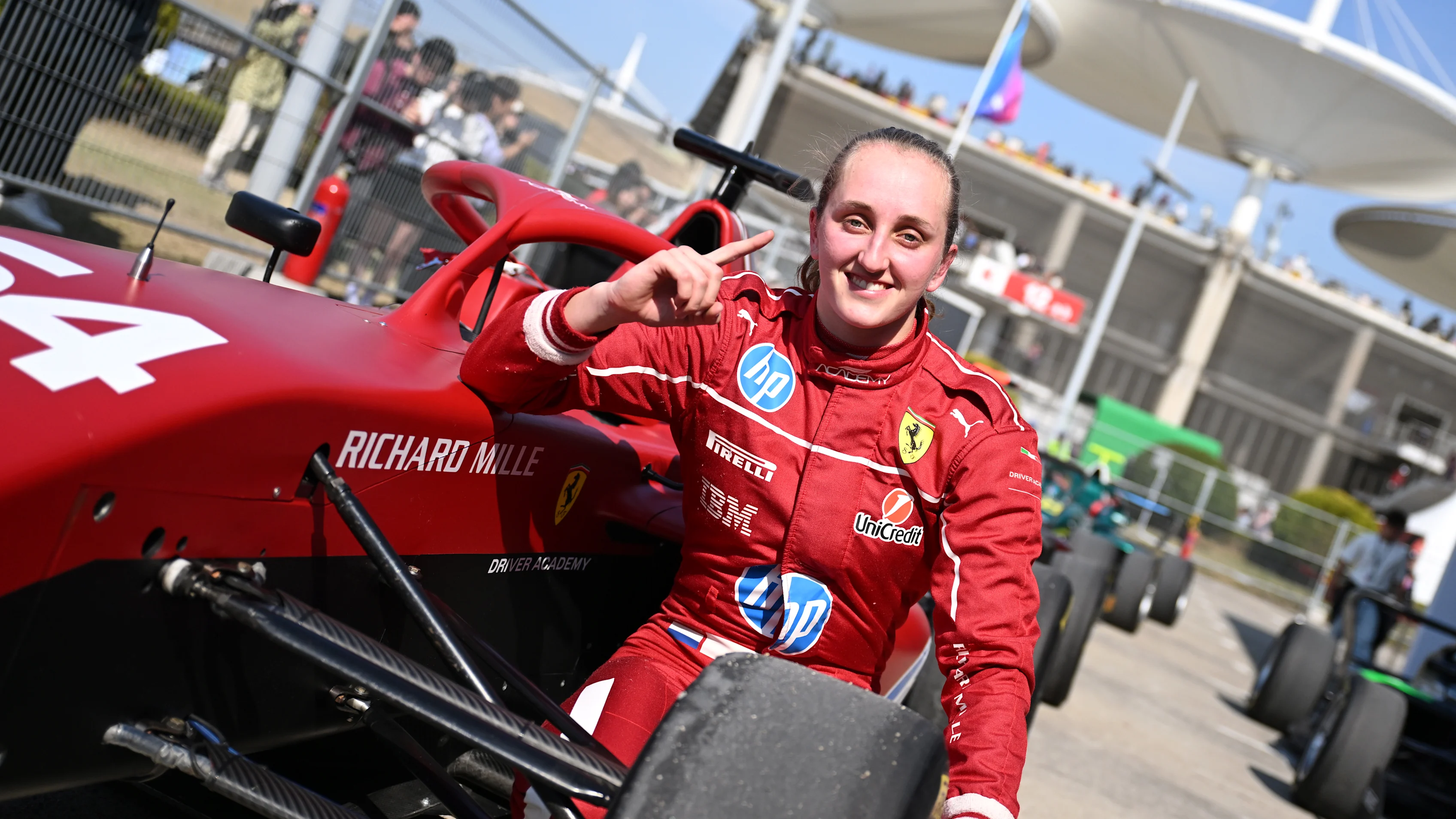 Shanghai, China - 21 Mac: Kualifikasi kedudukan tiang Maya Weug dari Belanda dan MP Motorsport (64)