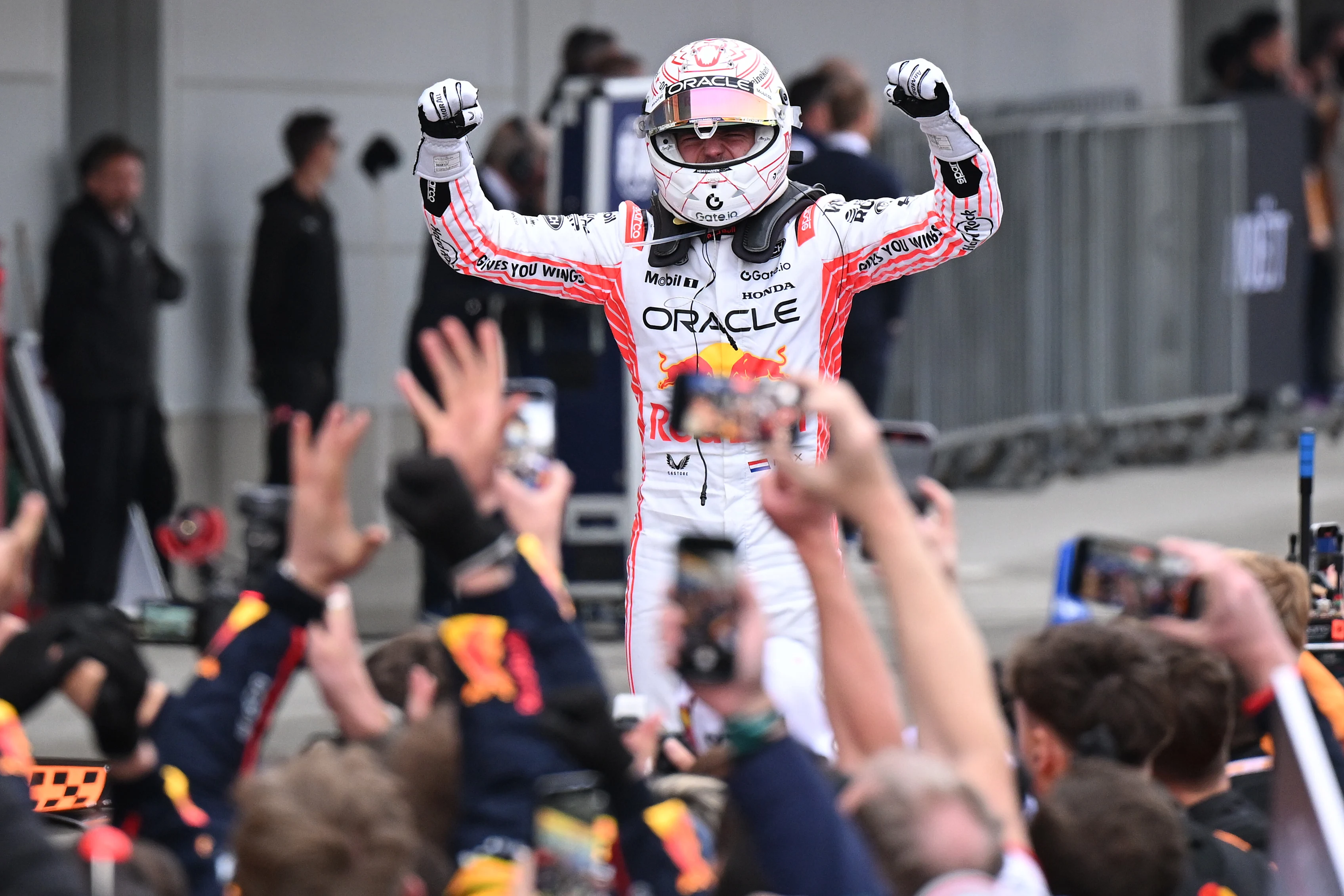 Suzuka, Jepun - 06 April: Pemenang Race Max Verstappen dari Belanda dan Oracle Red Bull Racing
