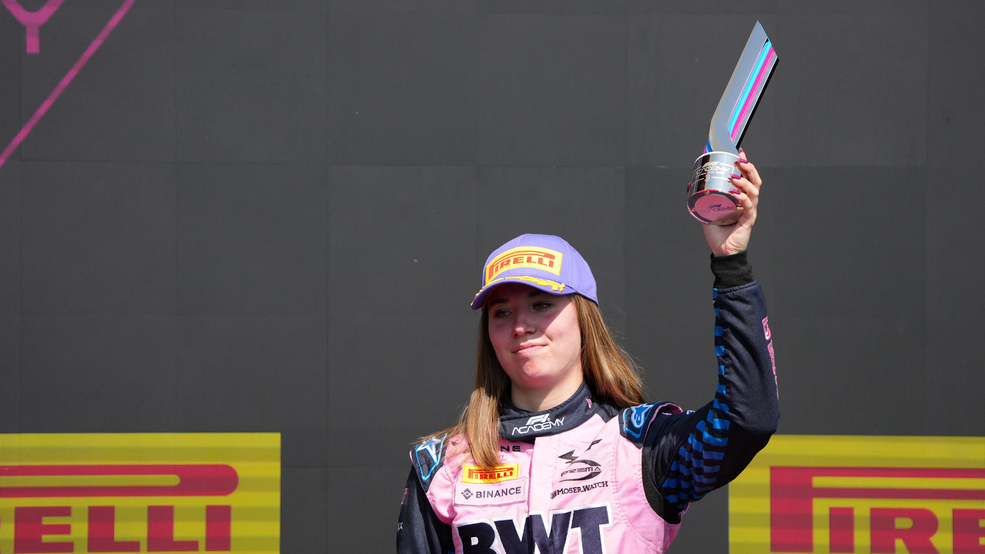 Montreal, Quebec - 14 Jun: Ketiga diletakkan Nina Gademan dari Belanda dan Prema Racing (3)