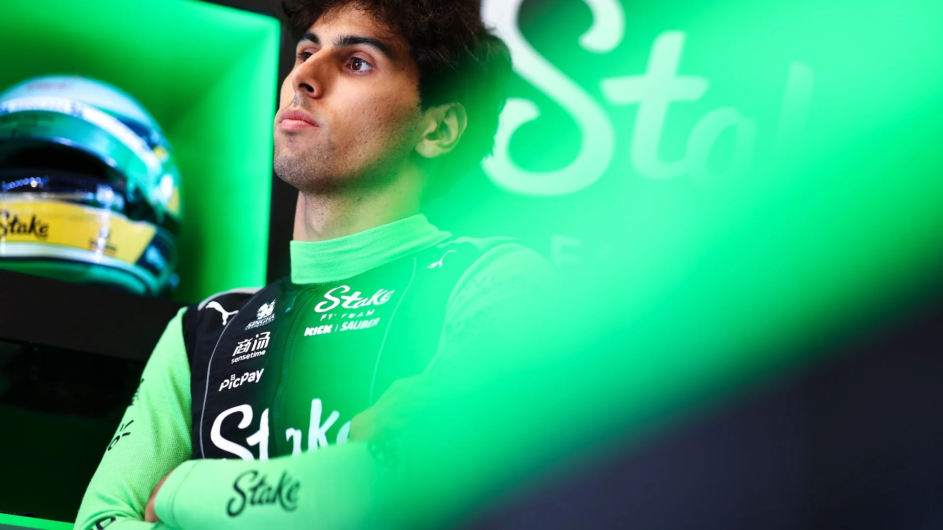 SPIELBERG, Austria - 28 Jun: Gabriel Bortoleto dari Brazil dan Tim F1 Stake F1 menendang Sauber