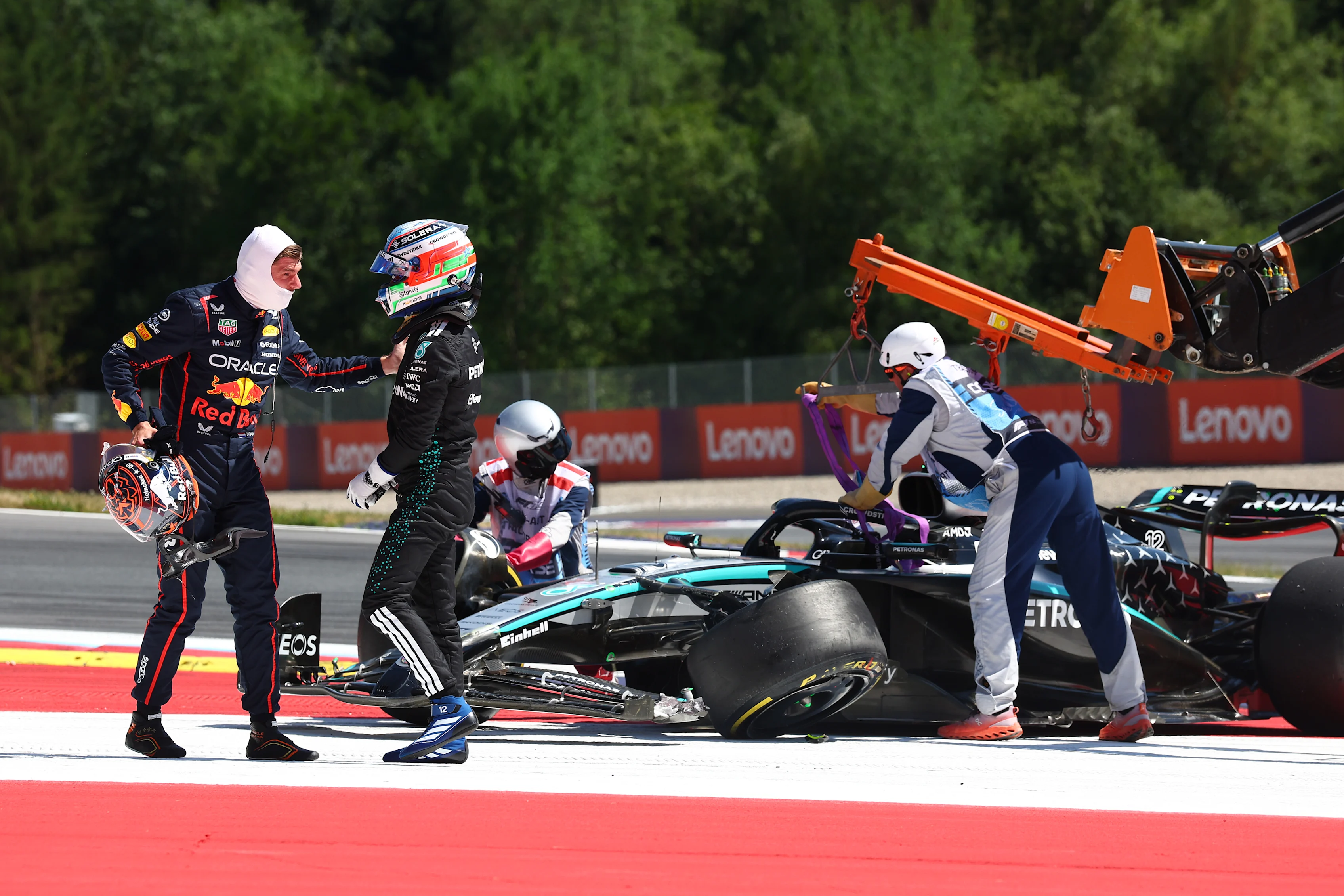 Spielberg, Austria - 29 Jun: Max Verstappen dari Belanda dan Oracle Red Bull Racing dan
