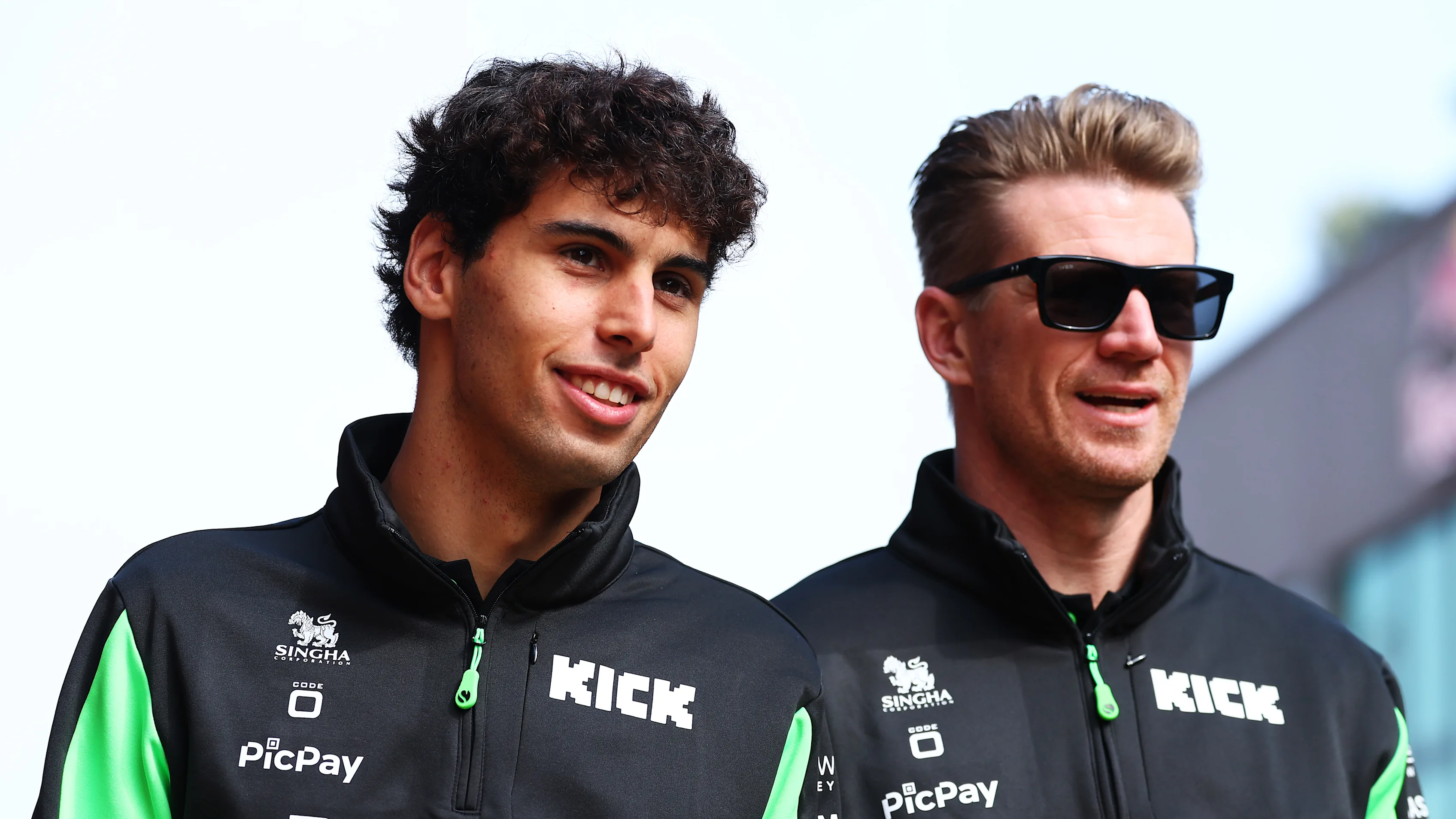 Spa, Belgium - 25 Julai: Gabriel Bortoleto dari Brazil dan pasukan F1 Kick Sauber dan Nico