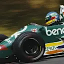Gerhard Berger Memandu Benetton Tyrrell 012
