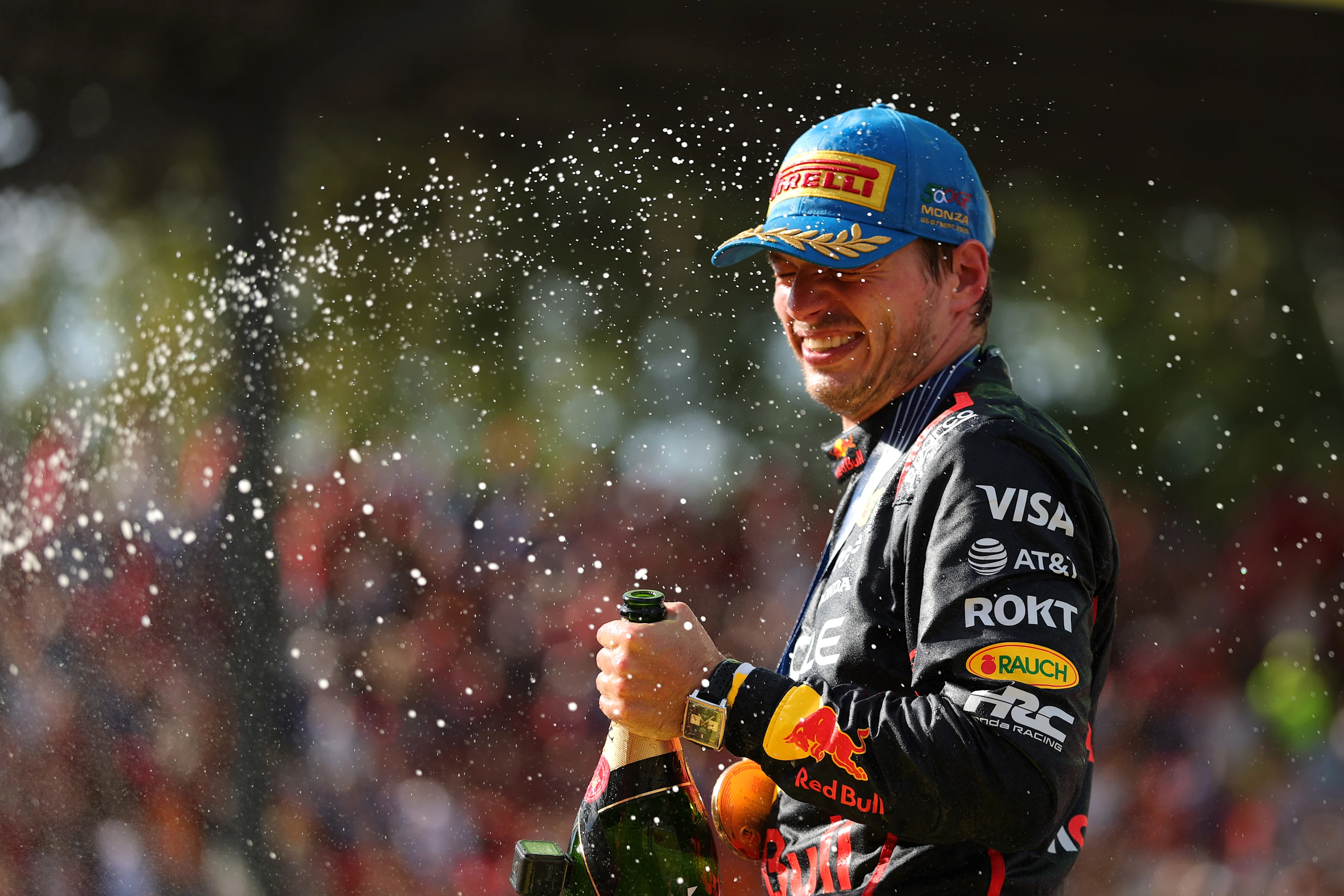 Monza, Itali - 07 September: Pemenang Race Max Verstappen dari Belanda dan Oracle Red Bull