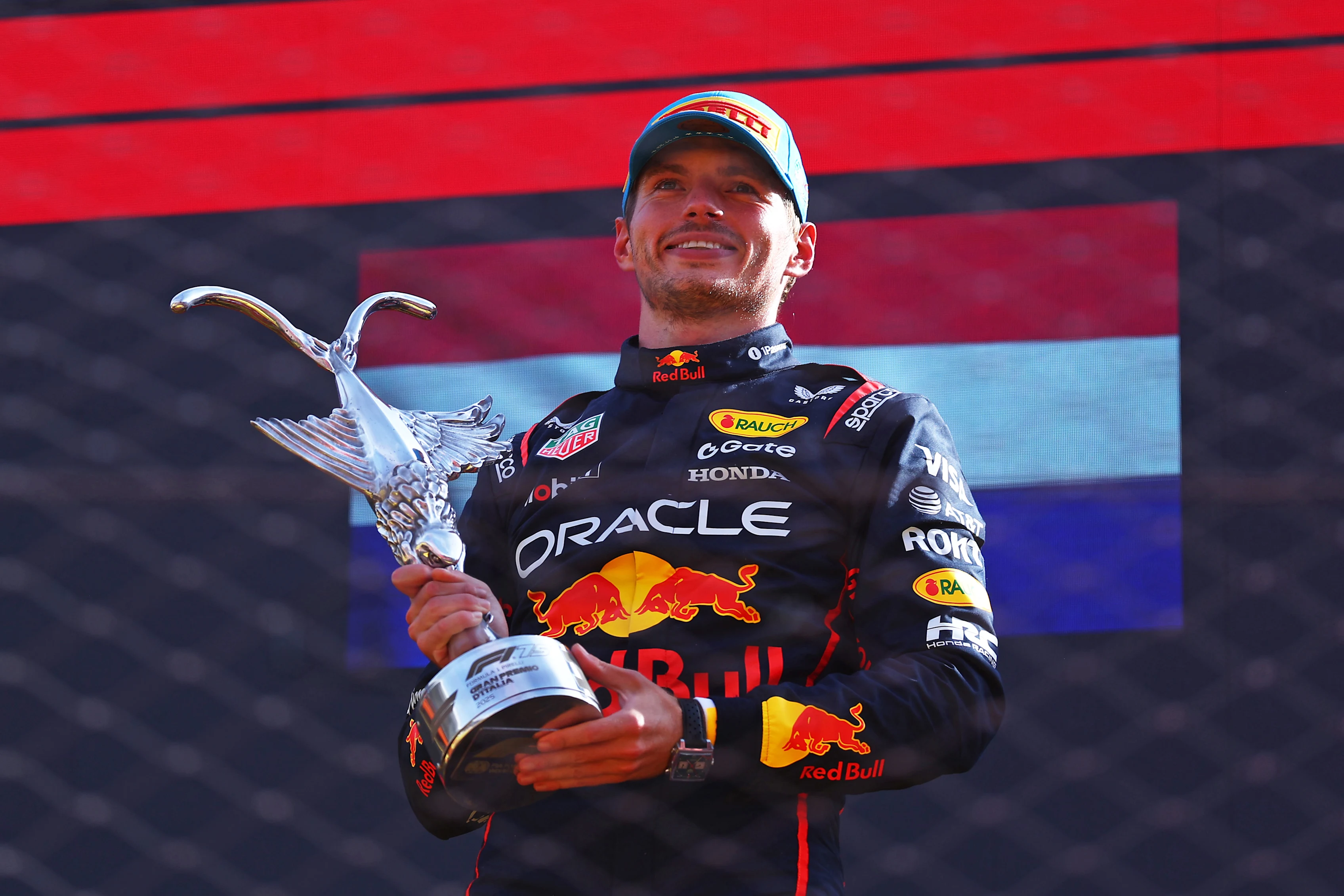 Monza, Itali - 07 September: Pemenang Race Max Verstappen dari Belanda dan Oracle Red Bull