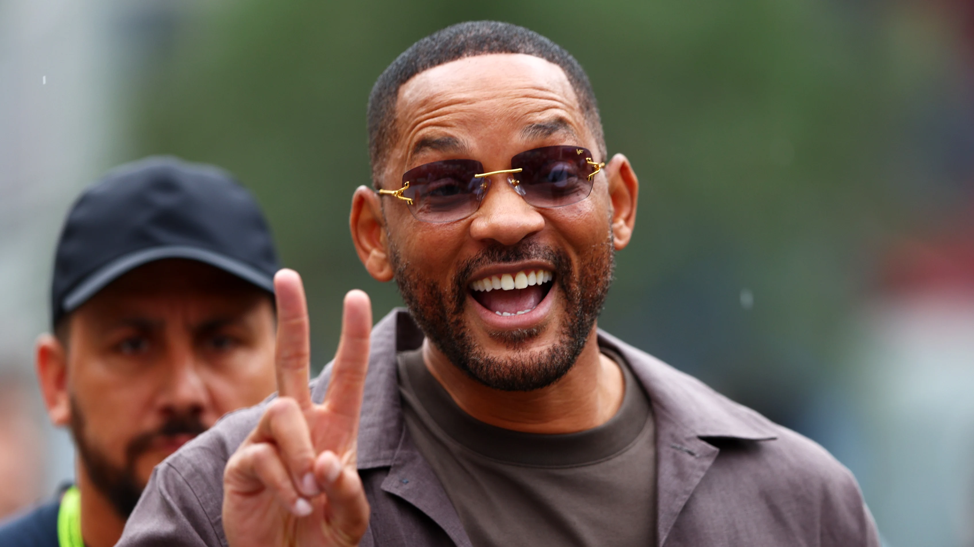 Baku, Azerbaijan - 14 September: Will Smith berjalan di paddock sebelum amalan akhir menjelang